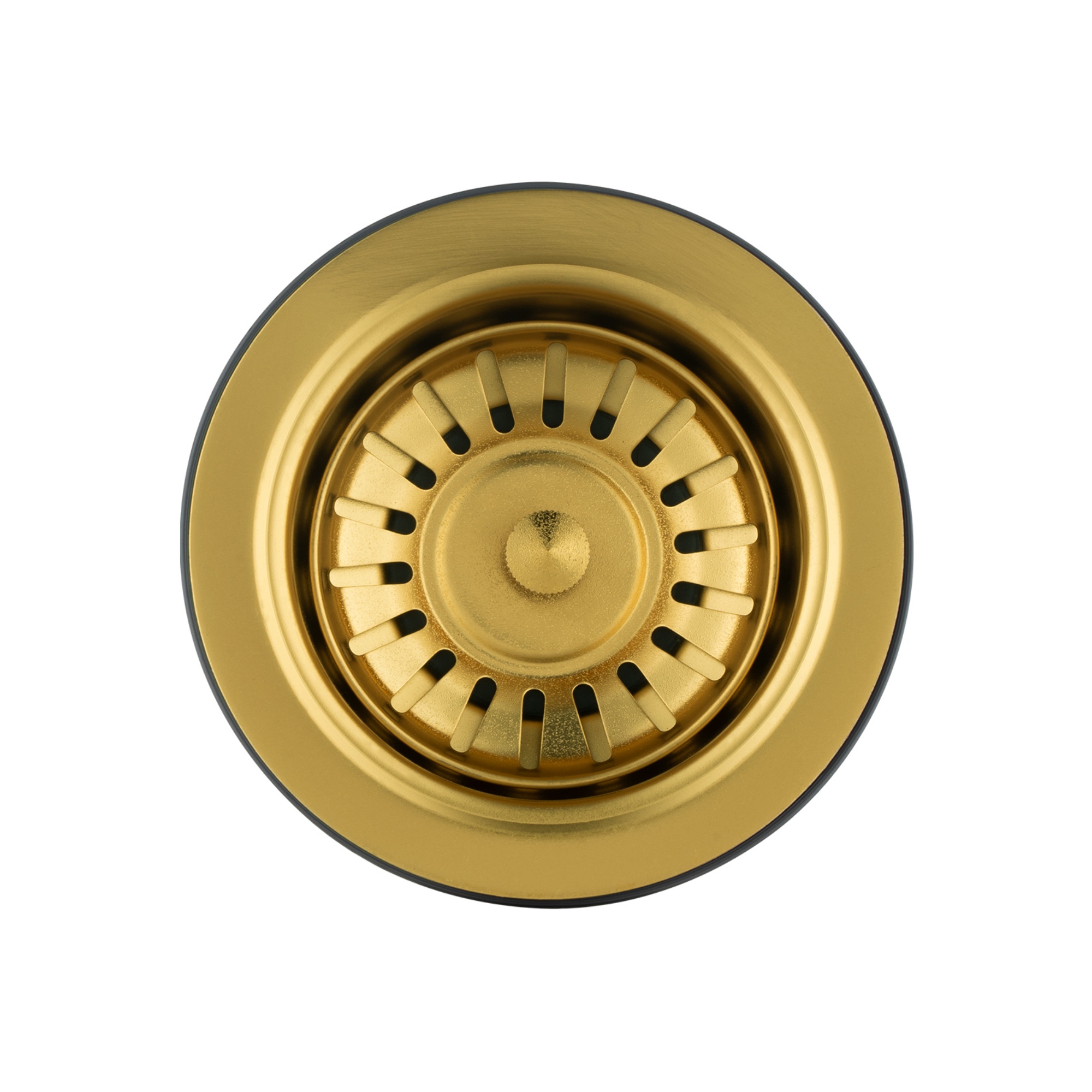 Stainless Steel Kitchen Laundry Sink Strainer Waste Replacement Drain Filtet Drainer Brushed Nickel/Black/Gold