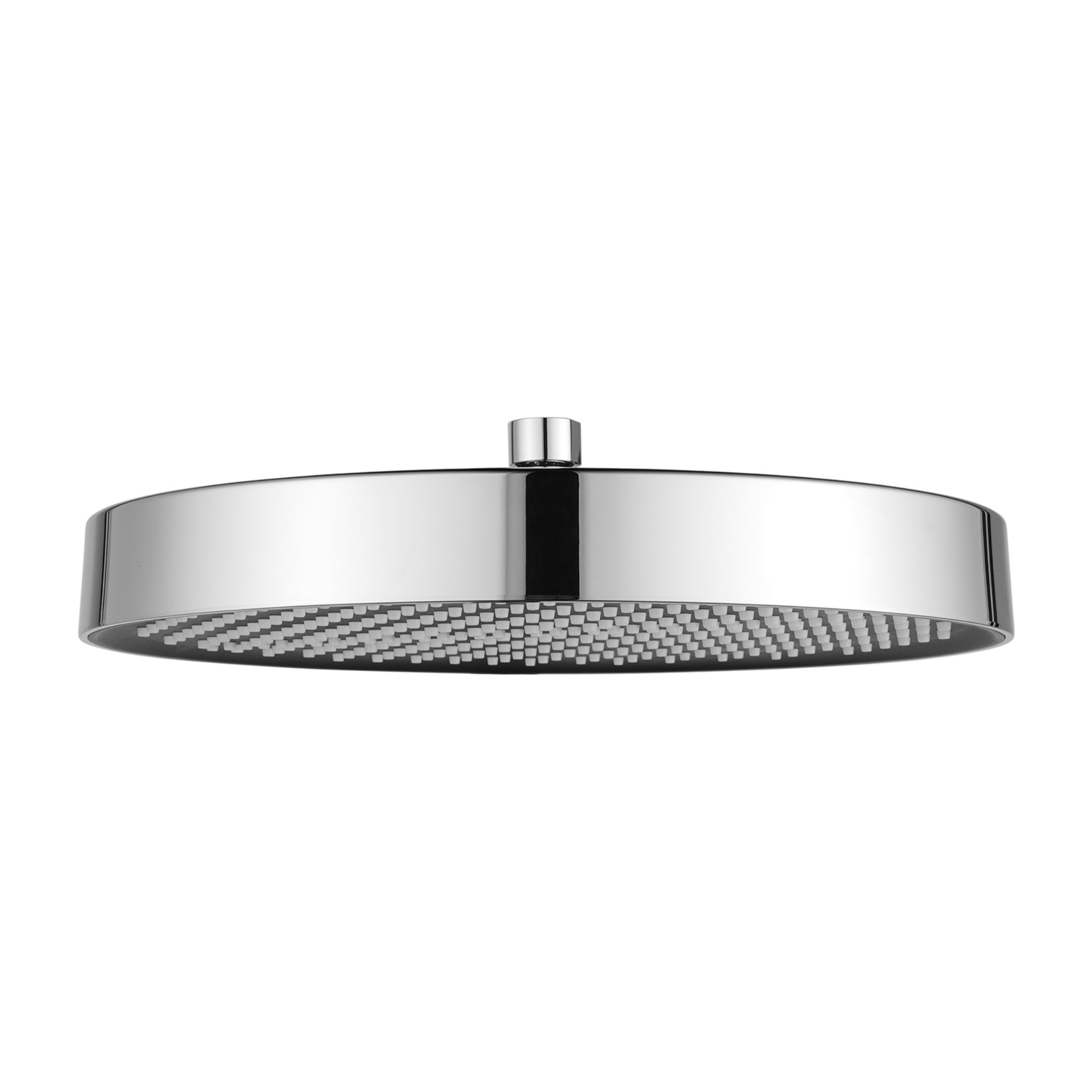 325mm 13'' Bathroom Round 360° Swivel Rainfall Overhead Shower Head Rose For Wall Arm Rail Chrome/Black