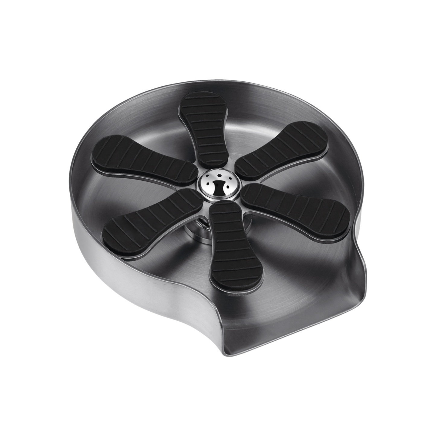 Kitchen Sink Stainless Steel Automatic Glass Rinser Cafe Bar Bottle Cup Washer Cleaner Silver/Black/Gunmetal Grey