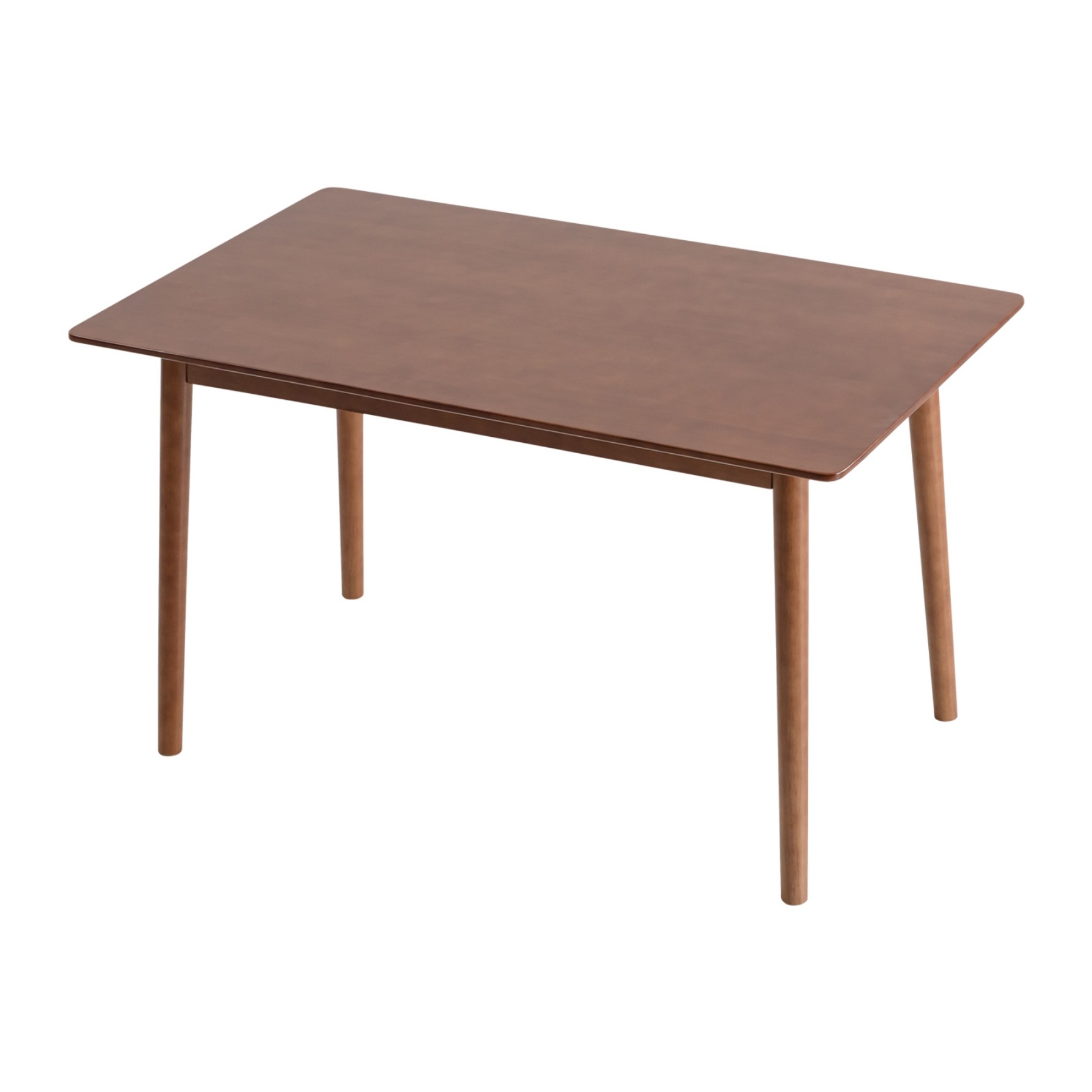 140cm Rectangle Wooden Dining Table for Home Kitchen Cafe Restaurant Walnut/Natural