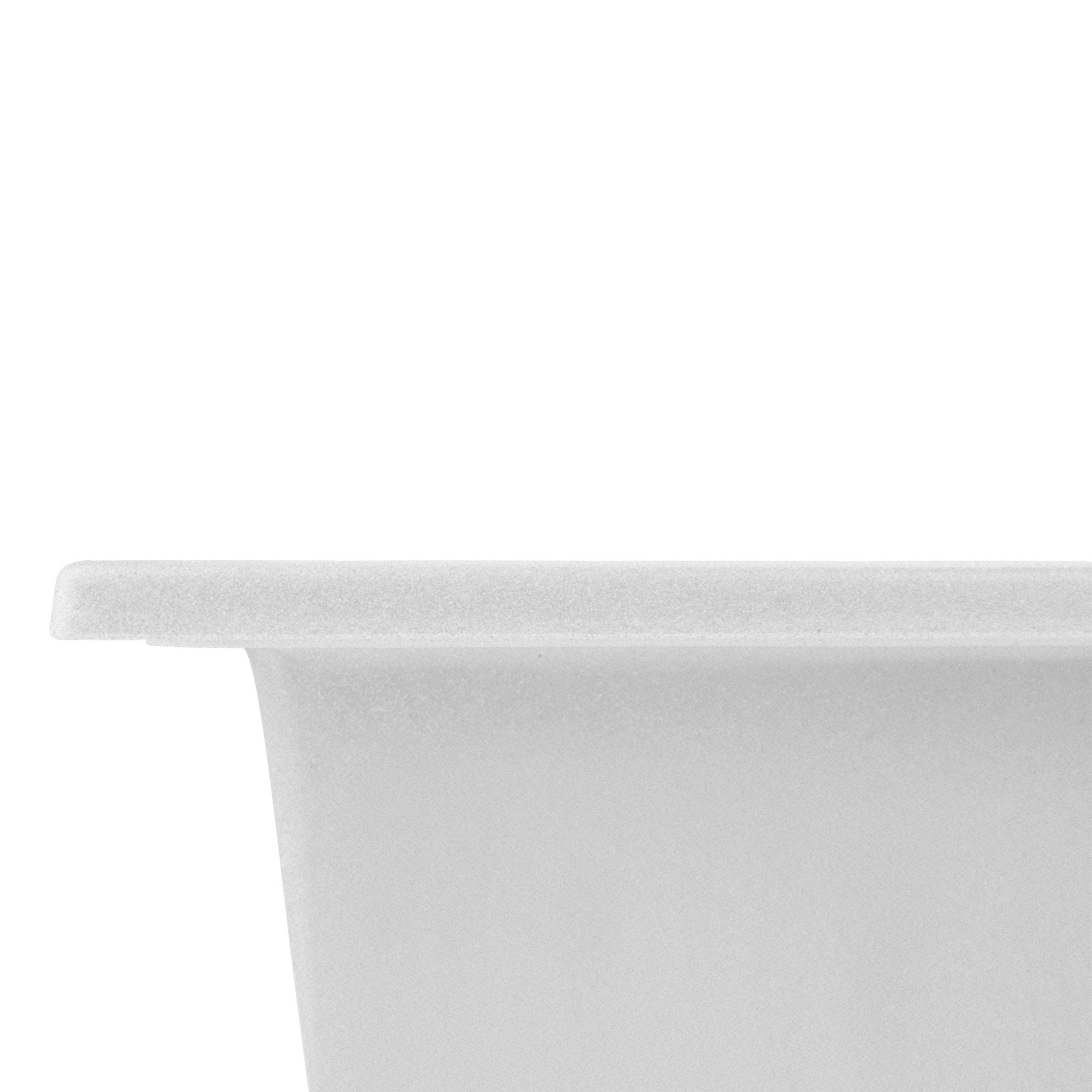 1160mm Granite Quartz Stone Kitchen Sink Double Bowls Drainboard Drainer Under/Top-Mount Black/White