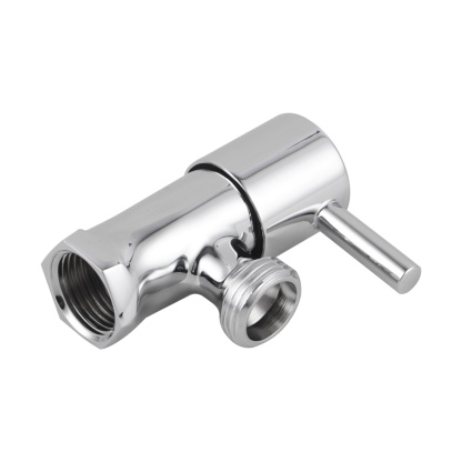 Bath Laundry Round Brass 1/4 Turn Washing Machine Taps 1 Pair Wall Mounted Stops Chrome/Matte Black