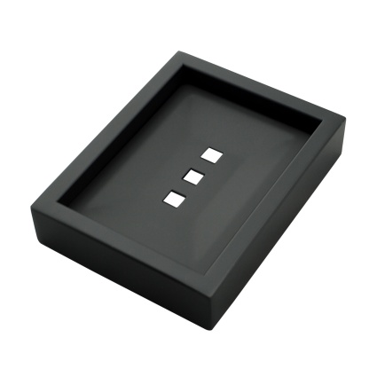 Square Stainless Steel Wall Mounted Bathroom Laundry Wash Shower Soap Dish Tray Holder Chrome/Nero Black/Brushed Gold