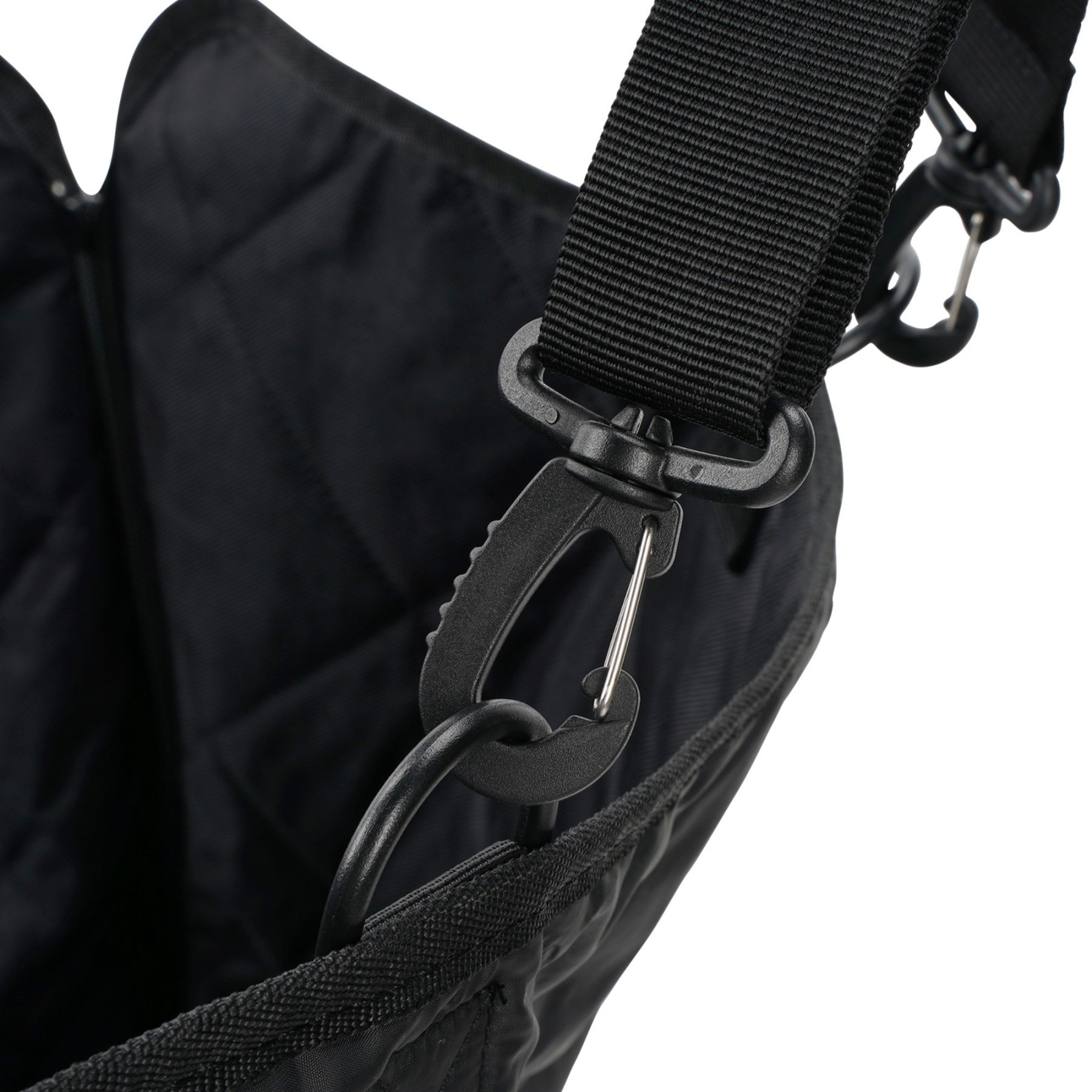 Large Water Proof Hard Bottom Pet Car Back Seat Cover Extendable Dog Cat Protector Mat Black/Grey