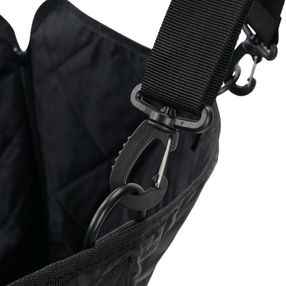 Large Water Proof Hard Bottom Pet Car Back Seat Cover Extendable Dog Cat Protector Mat Black/Grey