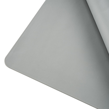 Kitchen Island Countertop Heat Resistant Waterproof Protector Mat Table Non-slip Pastry Silicone Mat Grey/Translucent