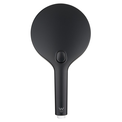 150mm 4 Function Bathroom Hand-Held Shower Head Round High Pressure Bath Spray Handheld Shower Rose Chrome/Black