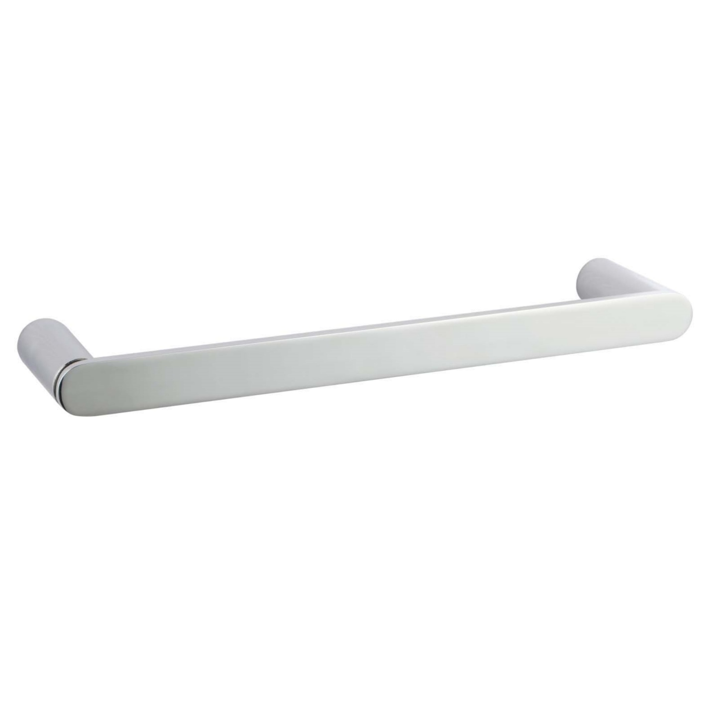 300mm Round Stainless Steel Towel Rail Rack Bathroom Wall Mounted Single Bar Towel Clothes Hanger Holder Chrome/Nero Black/Black Rose Gold