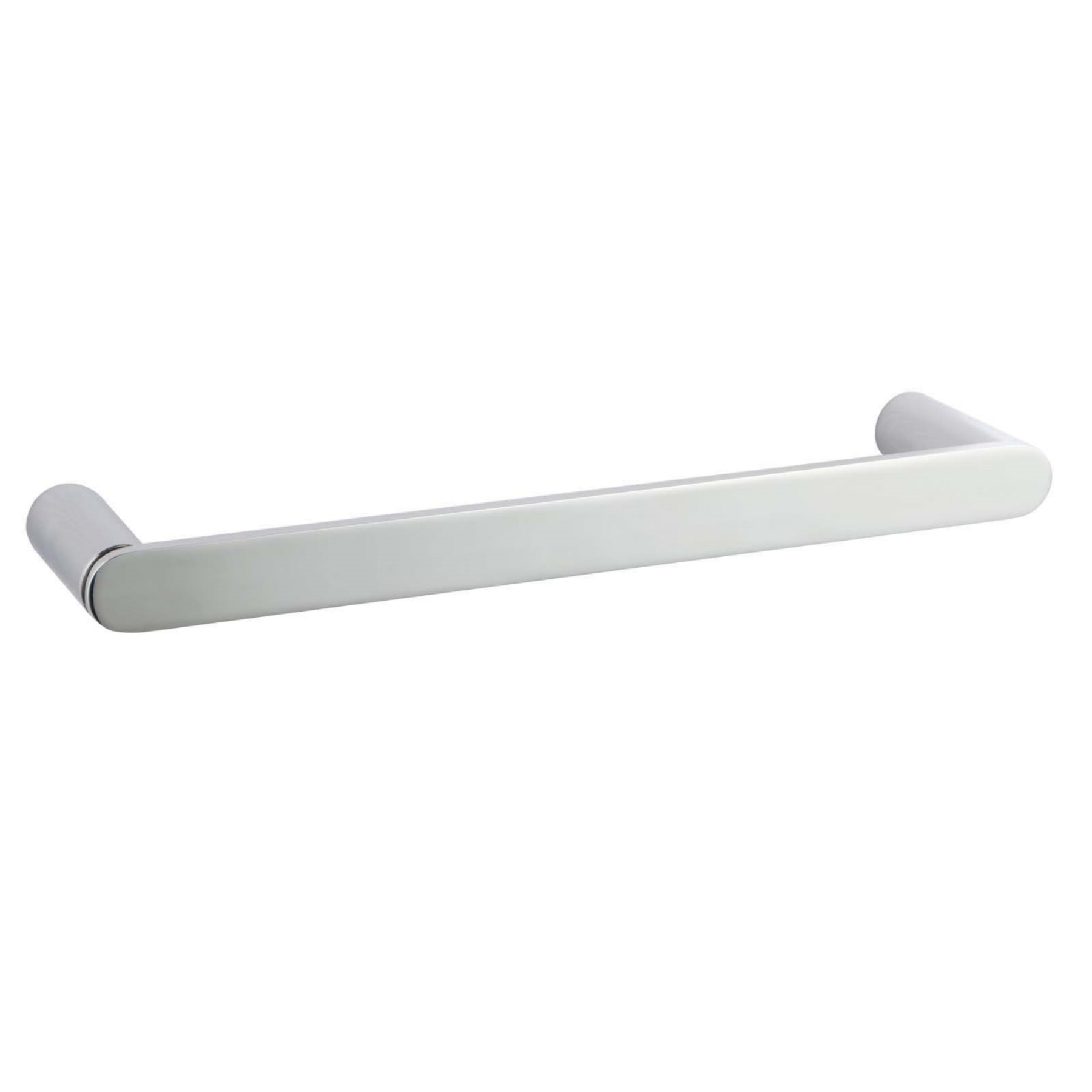 300mm Round Stainless Steel Towel Rail Rack Bathroom Wall Mounted Single Bar Towel Clothes Hanger Holder Chrome/Nero Black/Black Rose Gold