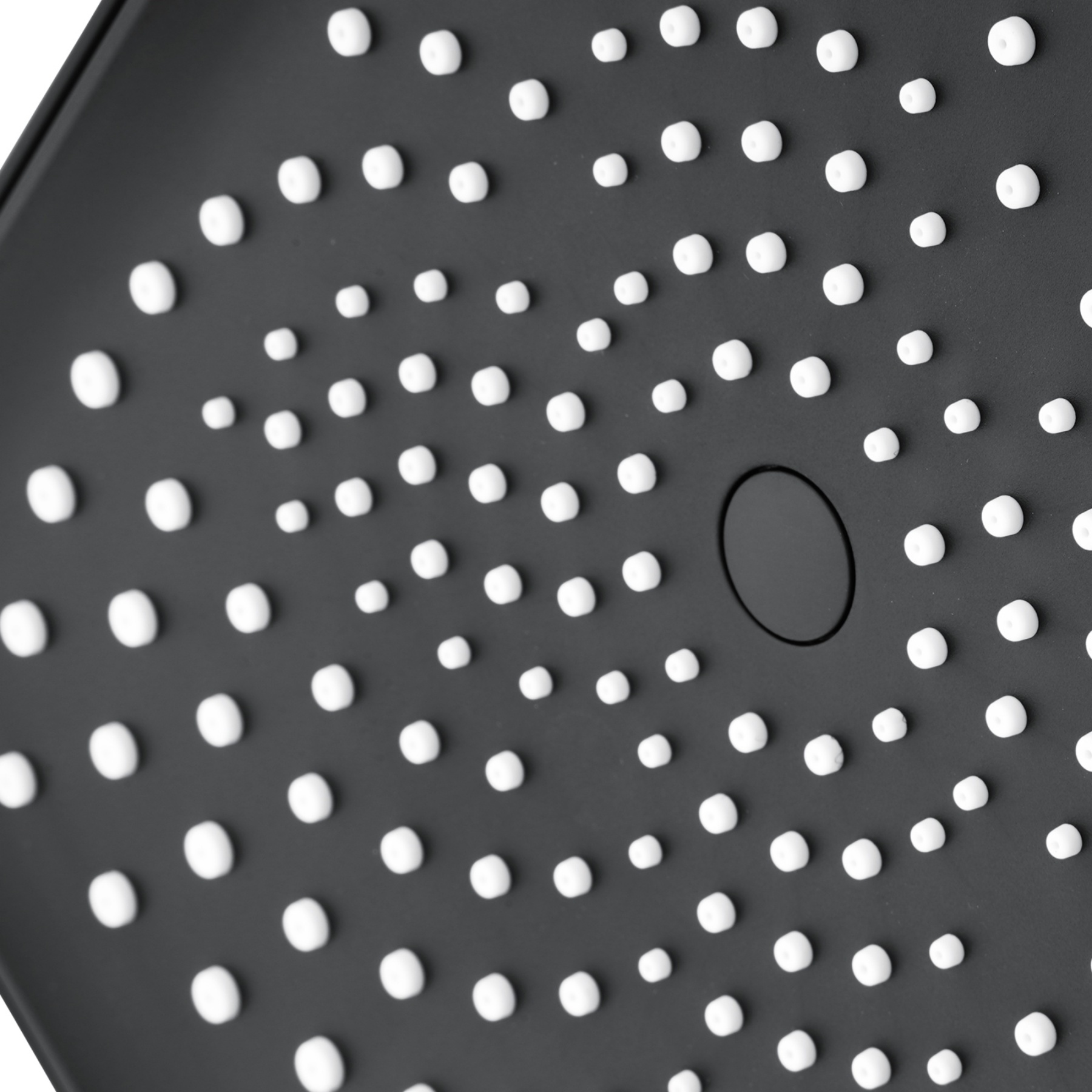 12'' 300mm Rectangular Rainfall Shower Head Bathroom Plastic Shower Head Rose