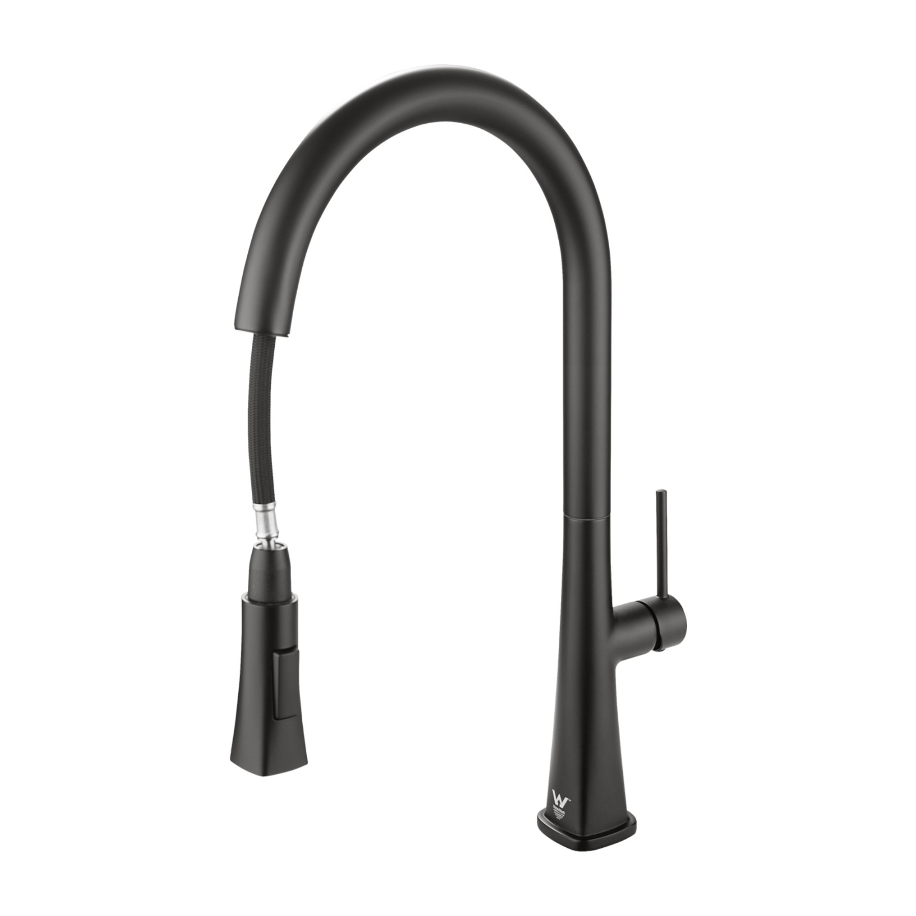 Brass 360° Swivel Pull-Out 2 Function Kitchen Sink Mixer Tap Laundry Basin Vanity Spout Faucet Chrome/Black/Granite Grey/White Granite