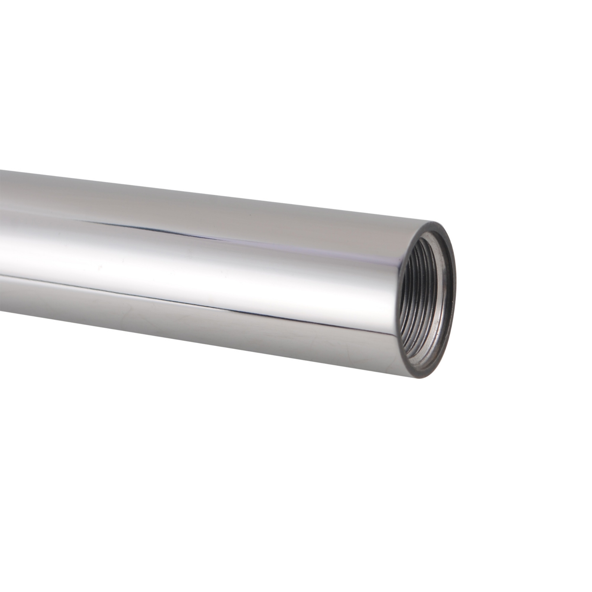 400mm Bathroom Round Stainless Steel Wall Mounted Extension Shower Arm For Rainfall Shower Head Chrome/Black