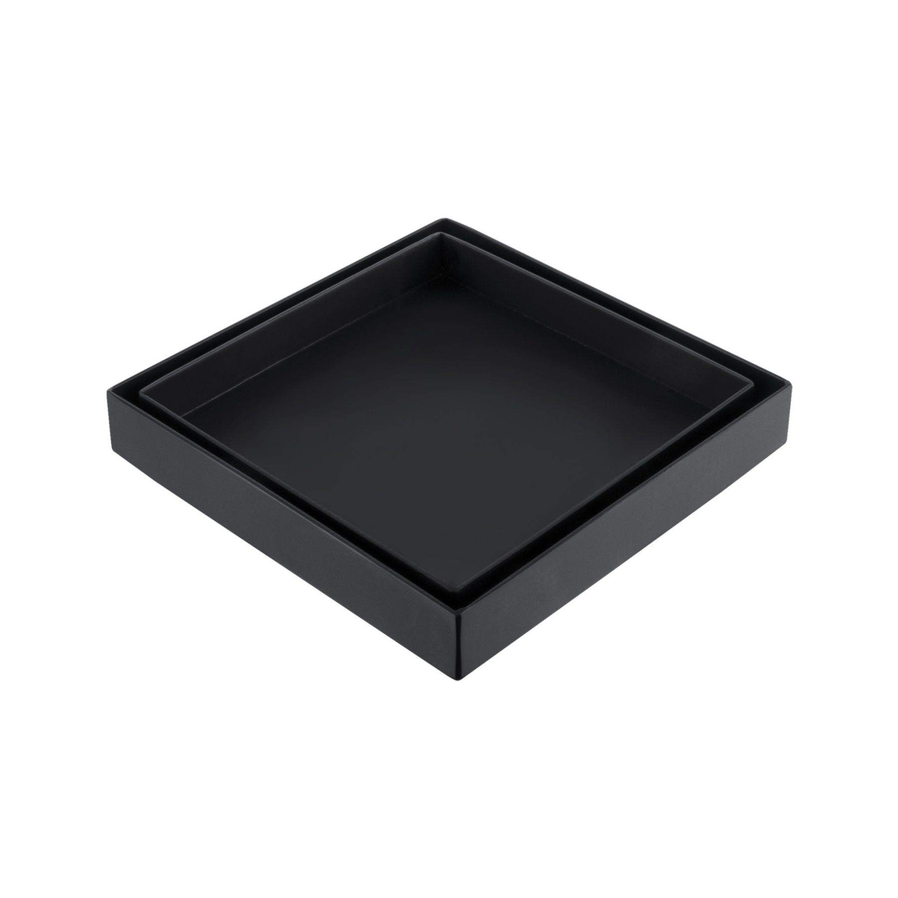 StainBathroom Tile Insert Square Floor Waste Shower Grate Drain Water 