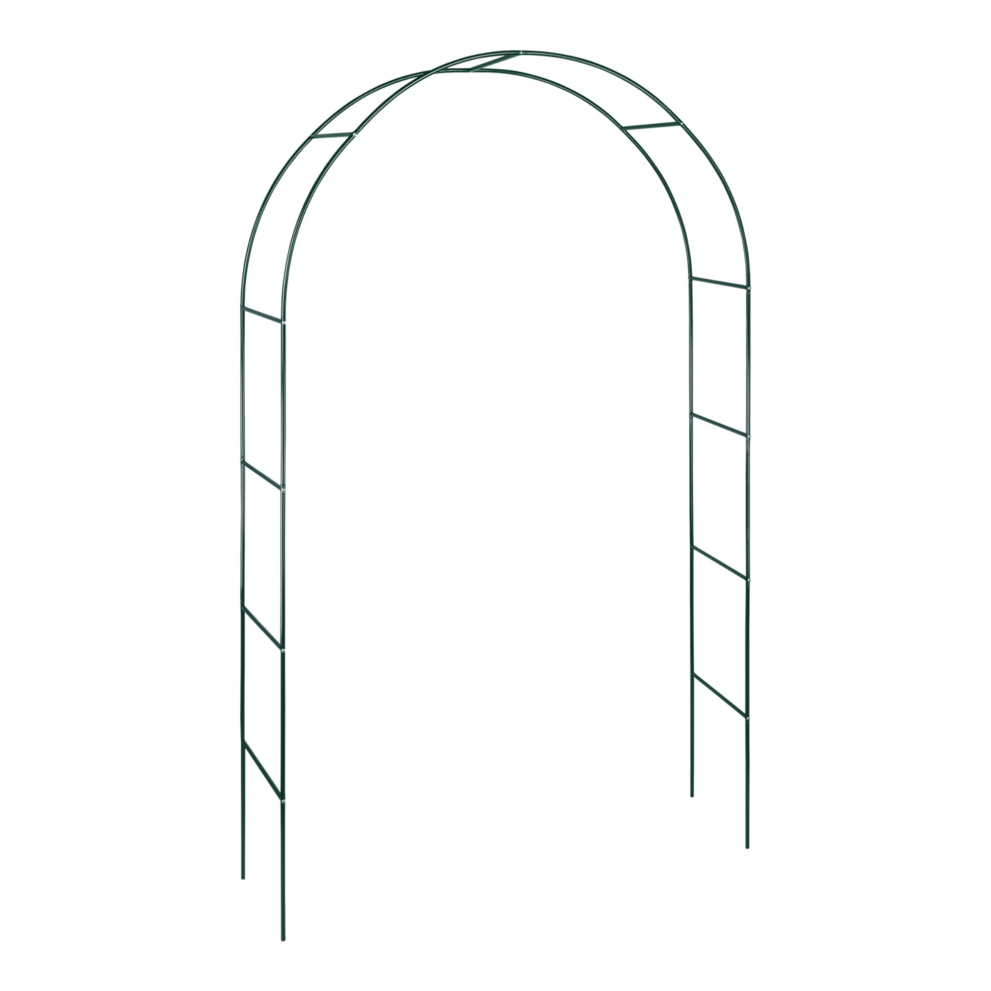 Wedding Garden Arch Without Base Party Balloon Flower Decoration Archway Climbing Plants Arbour Vine Stand Trellis White/Black/Dark Green
