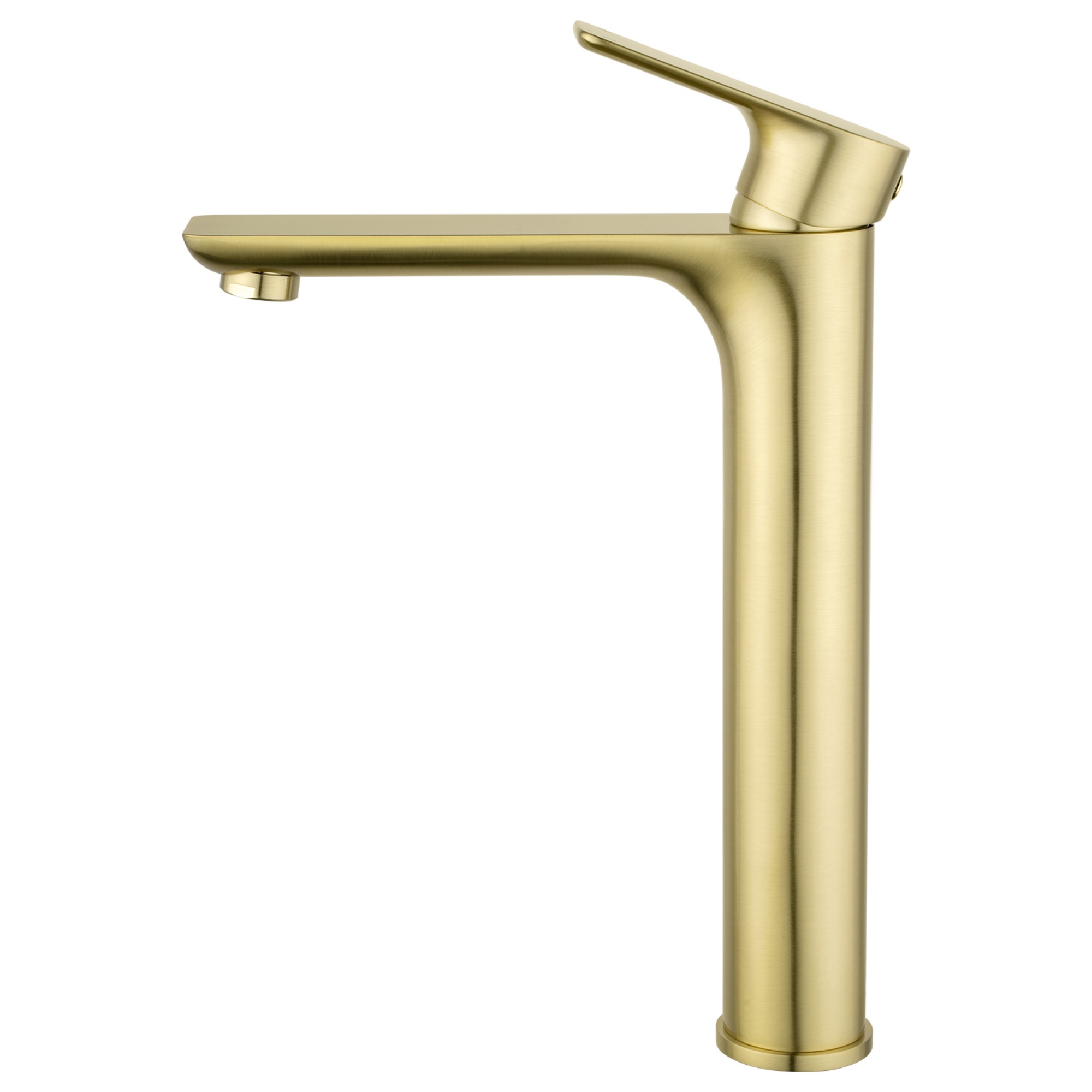 Bathroom Vainty Brass Basin Tall Mixer Tap Laundry Sink Counter Top Faucet Chrome/Matte Black/Brushed Yellow Gold