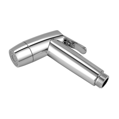 2 Function Handheld Bidet Sprayer Set Toilet Shattaf Shower Head Jet Douche Kit 1.2m Water Hose Chrome/Black