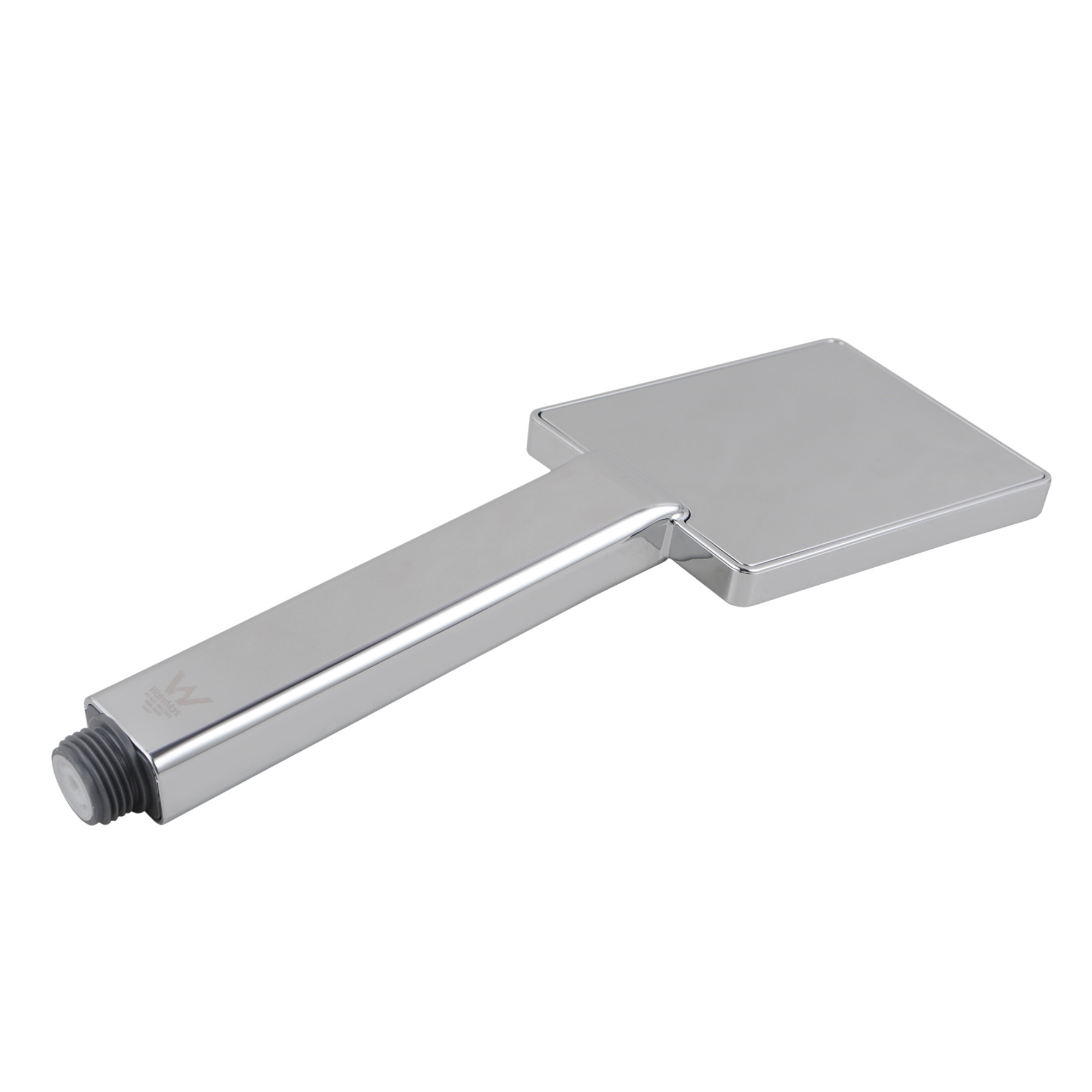 Bathroom Square Handheld Shower Head Bath Handle Rainfall Spray Rose Chrome/Matte Black