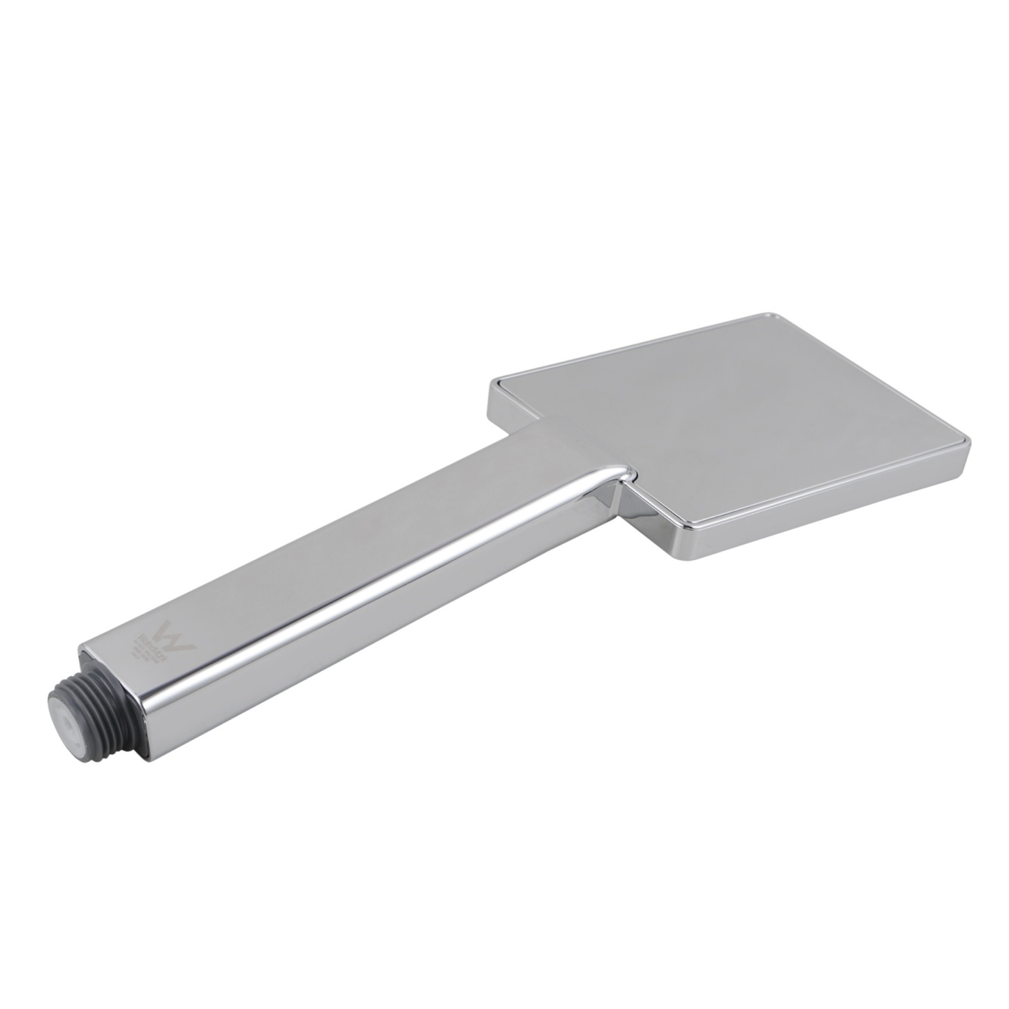 Bathroom Square Handheld Shower Head Bath Handle Rainfall Spray Rose Chrome/Matte Black