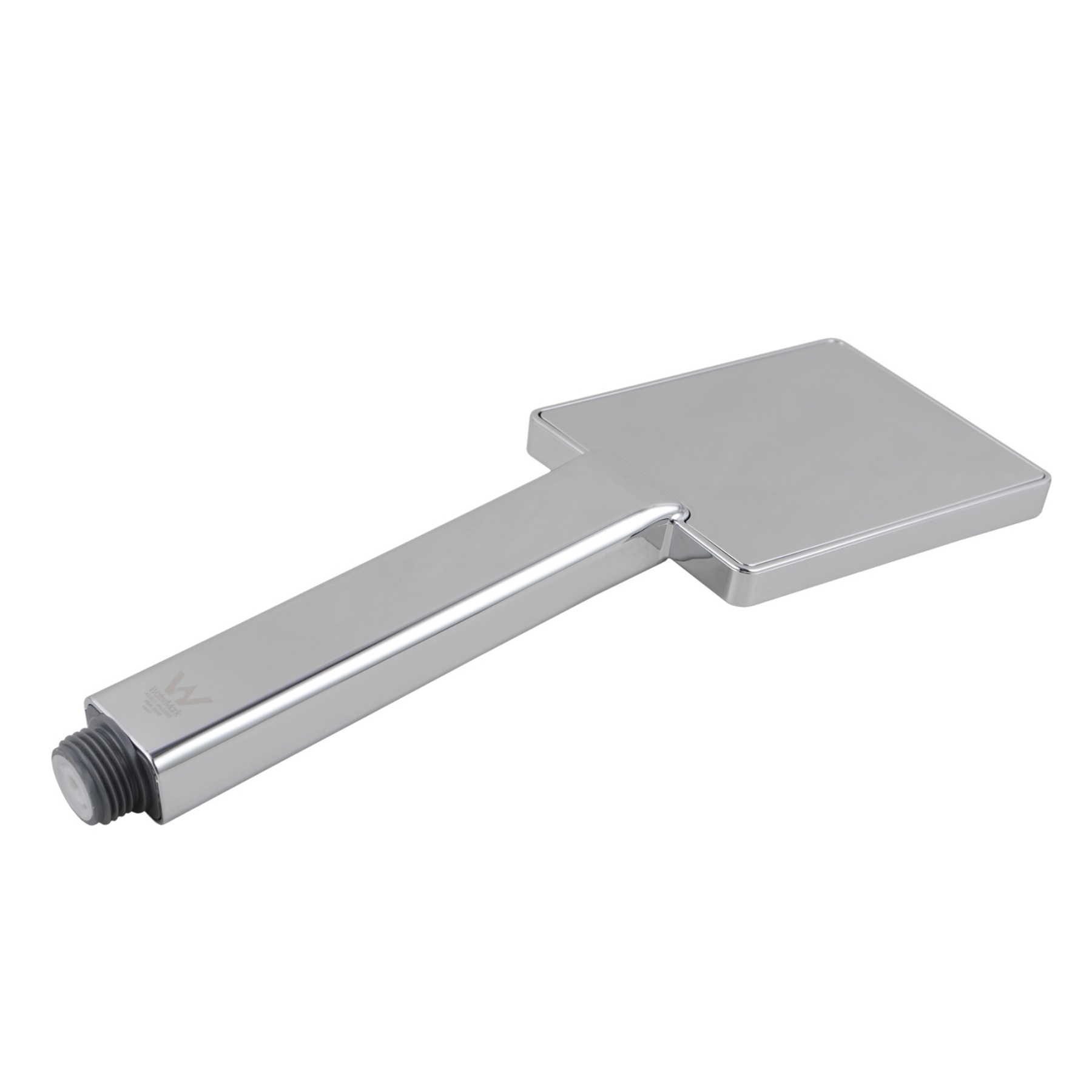 Bathroom Square Handheld Shower Head Bath Handle Rainfall Spray Rose Chrome/Matte Black