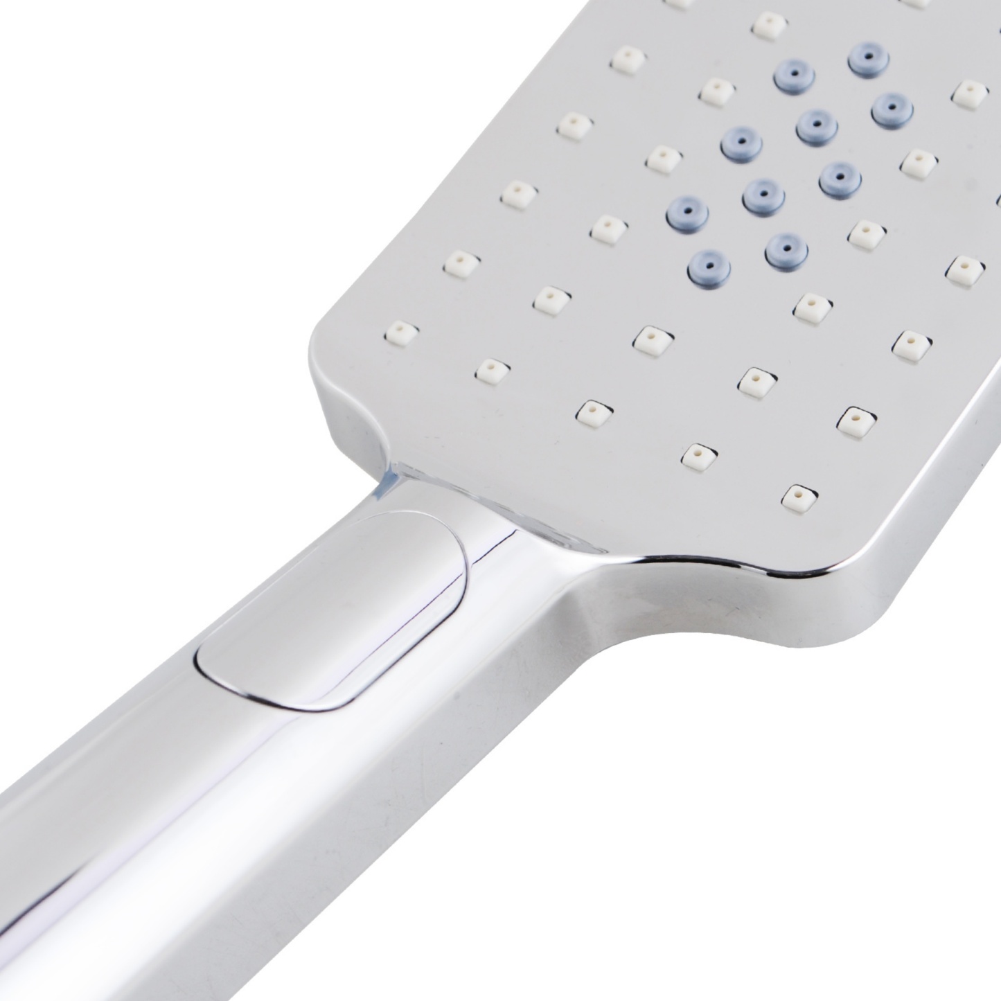 3 Function Square Hand-held Shower Head Bath Rainfall Spray Handheld Shower Rose