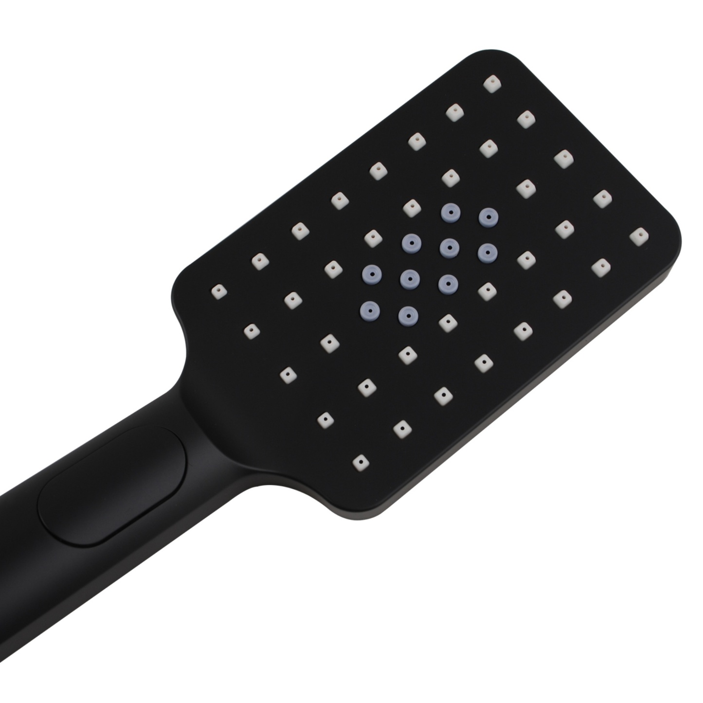 3 Function Square Hand-held Shower Head Bath Rainfall Spray Handheld Shower Rose