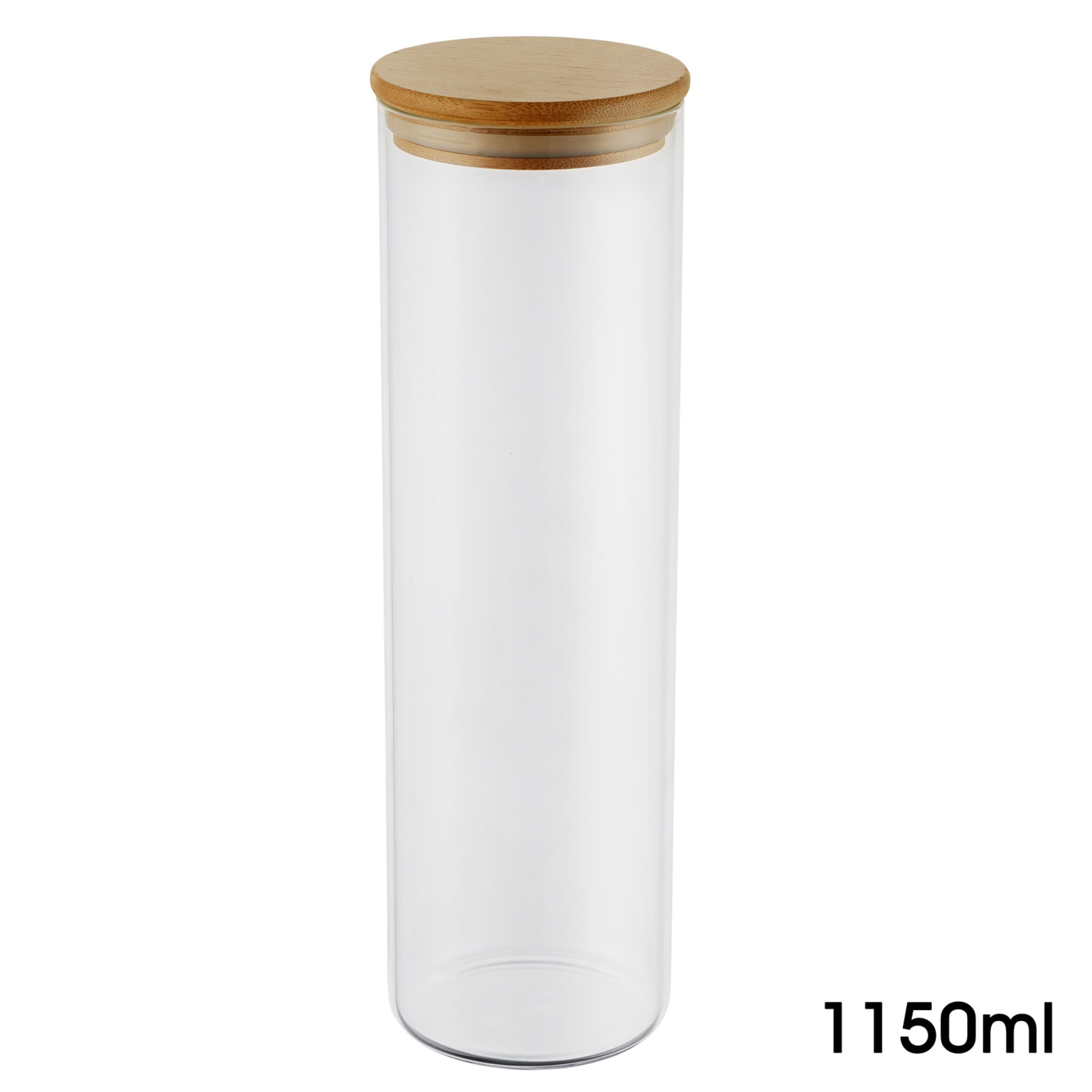 6PCs Airtight Glass Preserving Jars Candy Tea Coffee Bean Storage Container Canning Bottle Food Container