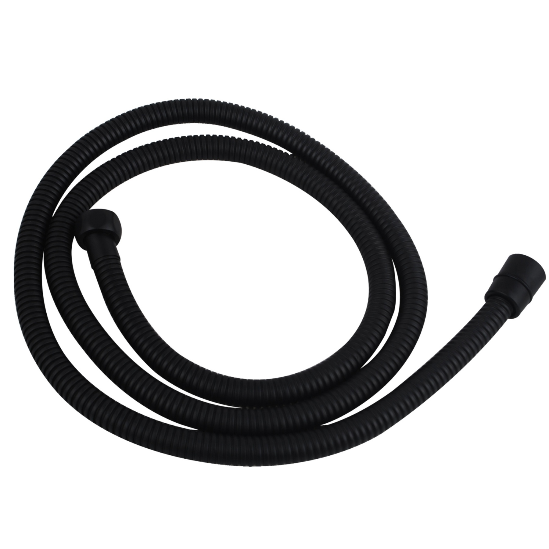 Round Swivel Handheld Shower Head Holder 1.5m Shower Hose Wall Mounted G1/2 Water Inlet Connector Chrome/Black