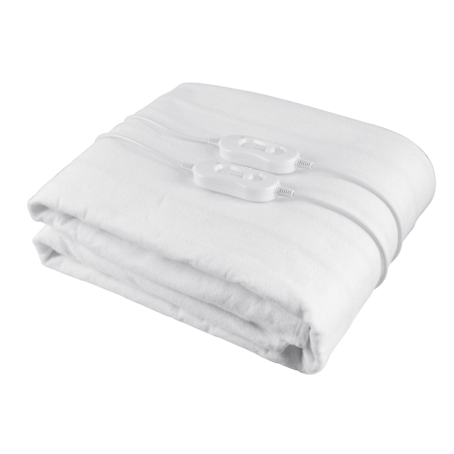 BEIJIREN Heated Electric Blanket Fully Fitted Pad Coral Fleece Rug K Size Washable Rug