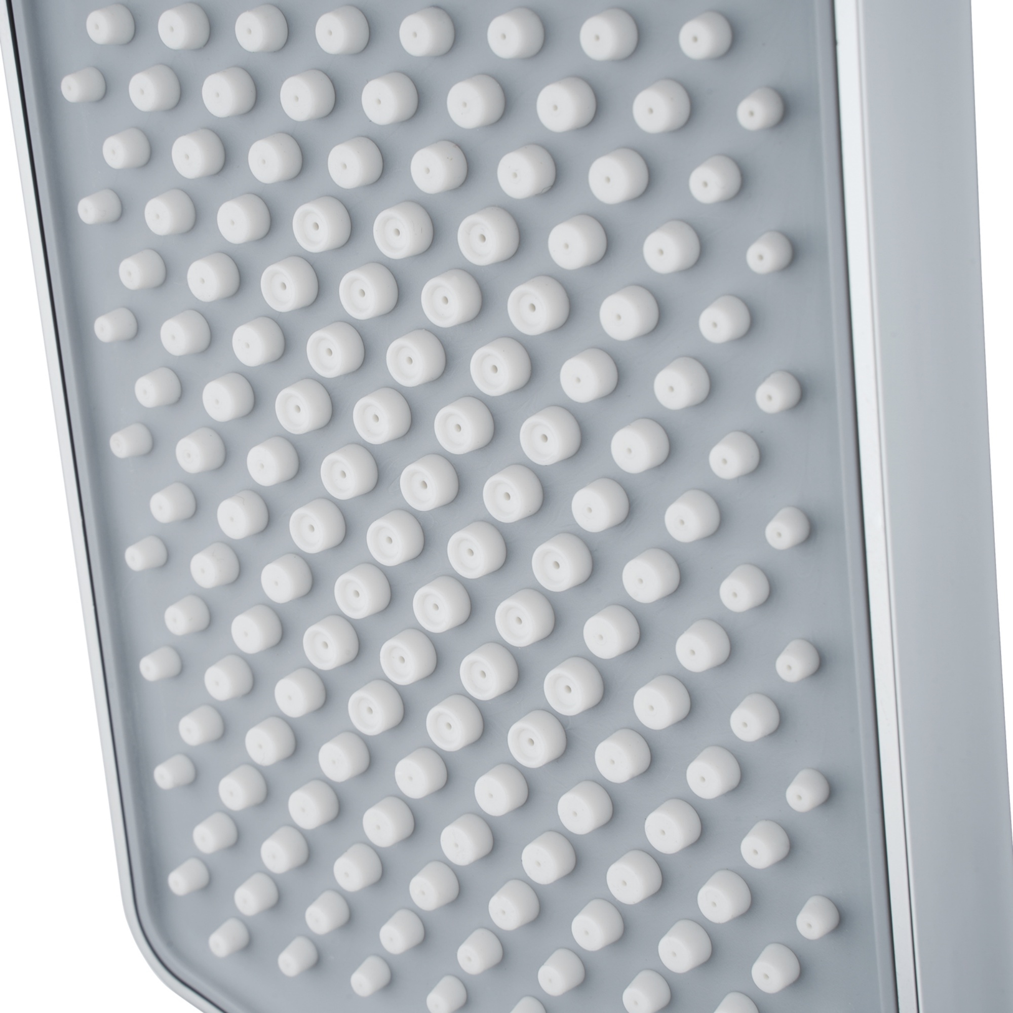 3 Mode Spray Function Square Bathroom Handheld Shower Head High Pressure Bath Shower Rose Chrome/Black