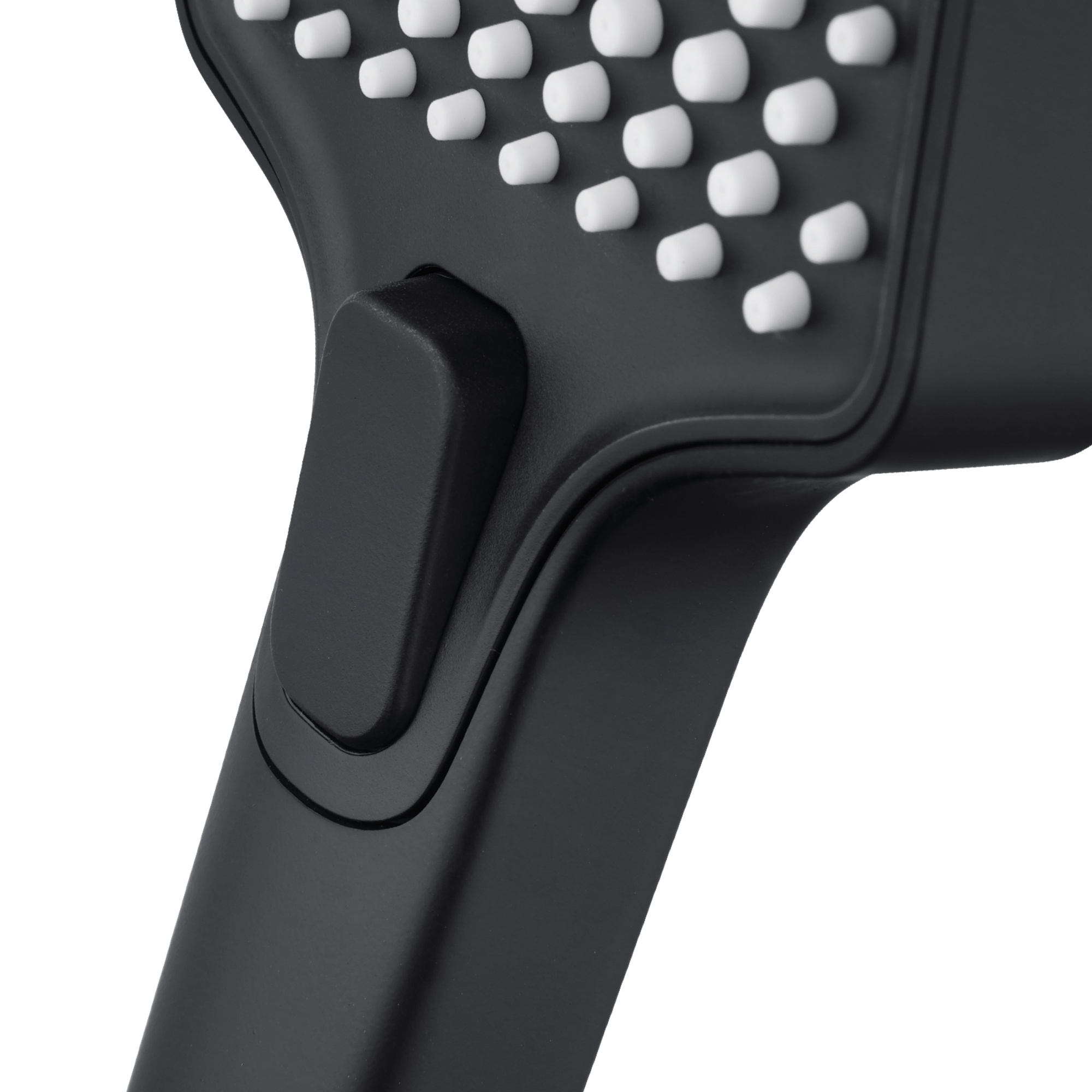 3 Mode Spray Function Square Bathroom Handheld Shower Head High Pressure Bath Shower Rose Chrome/Black