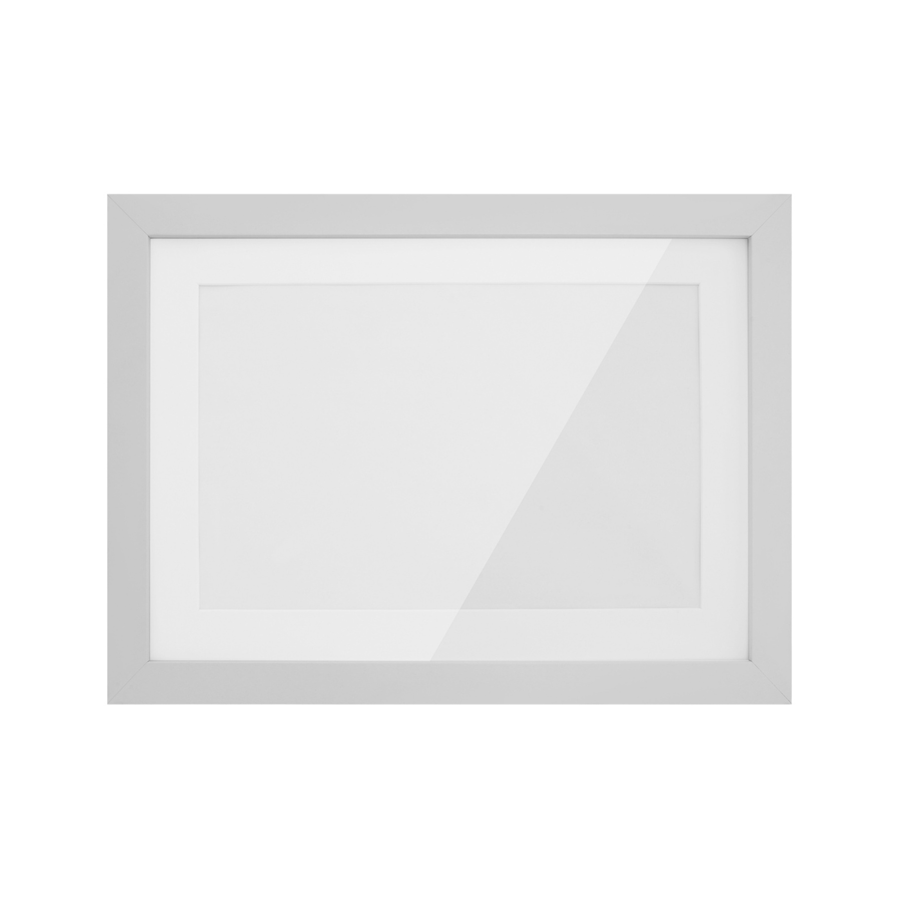 A4 2PCs Wooden Kids Artwork Frames Children Art Projects Display Frames Black / Light Timber / White