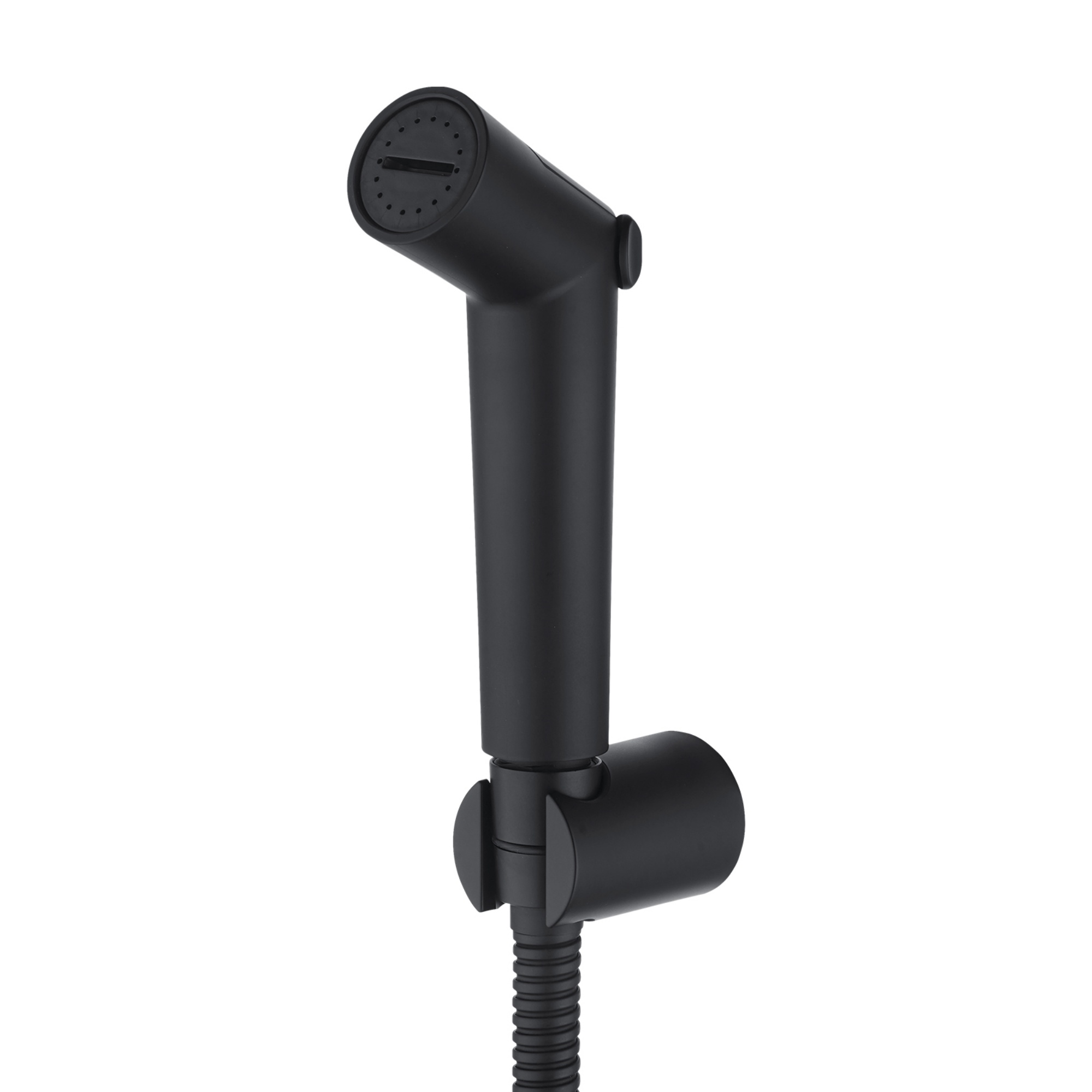 Bathroom Handheld Shower Head Bidet Spray Toilet Shattaf Spray Jet Douche Kit Chrome/Black