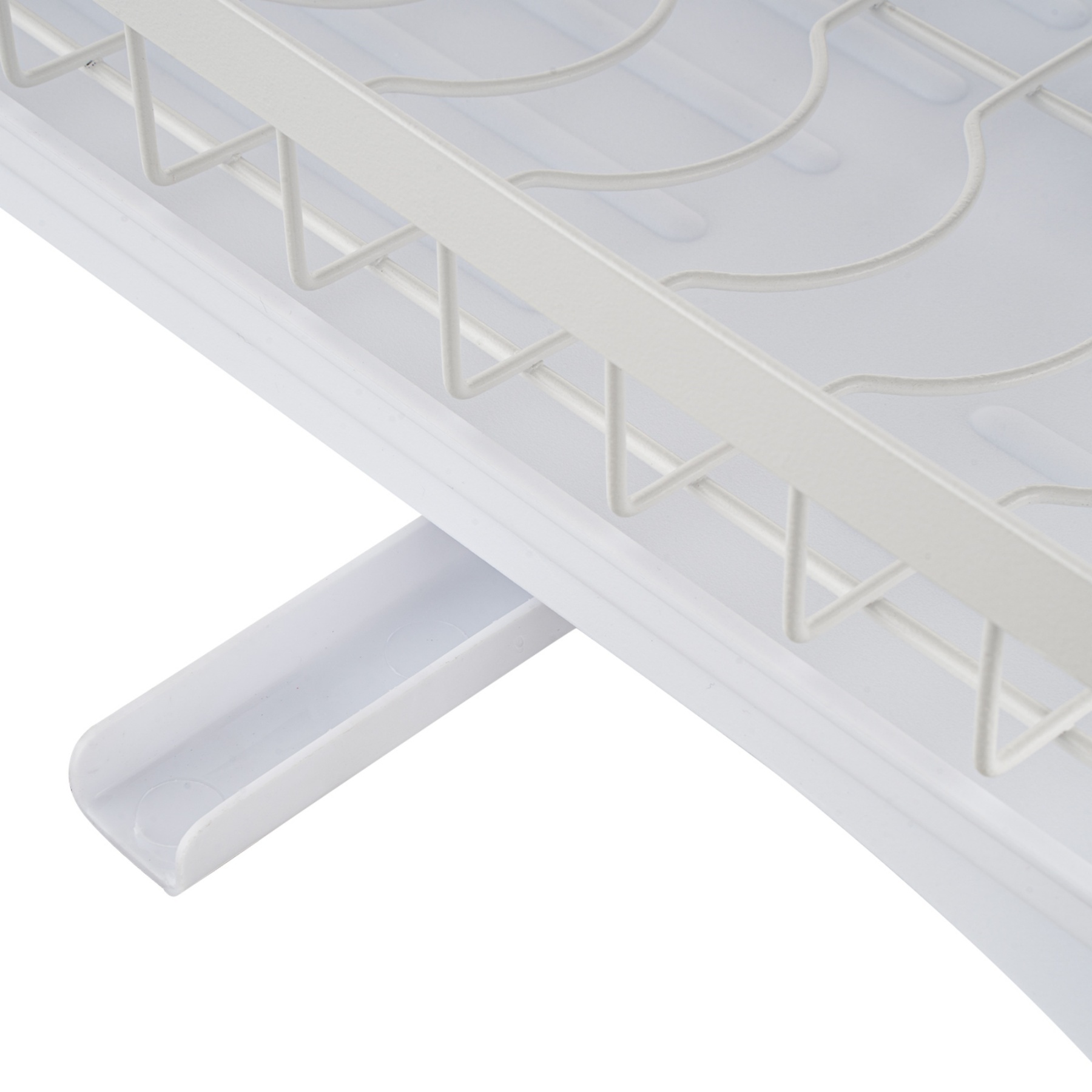 Kitchen Sink Drain Storage Rack Dish Bowl Cup Cutlery Drying Holder Black / White