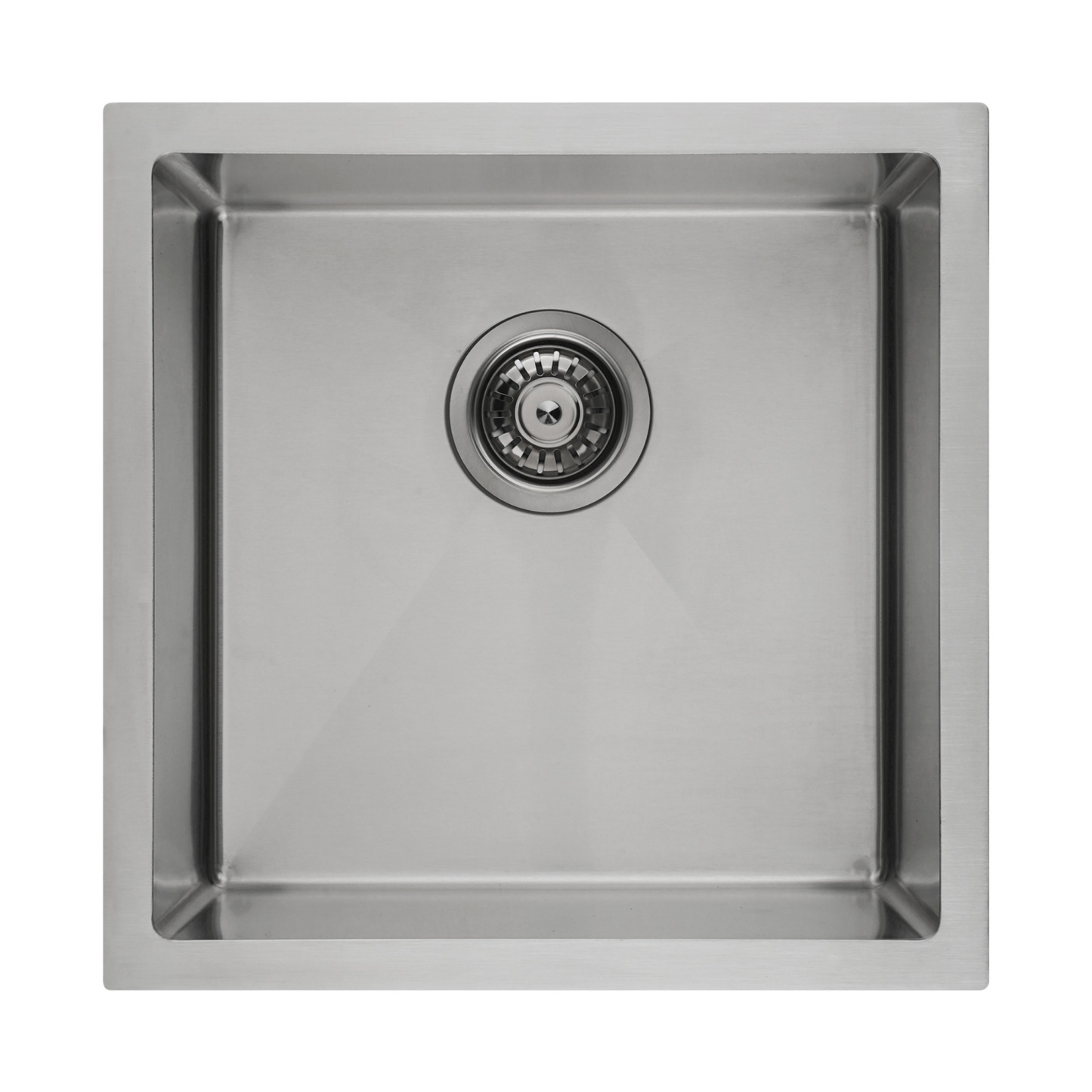 440x440mm Single Stainless Steel Kitchen Sink Smart Hand Free Drainage Top/Flush/Under Mount Satin Brush/Nano Black/Yellow Gold