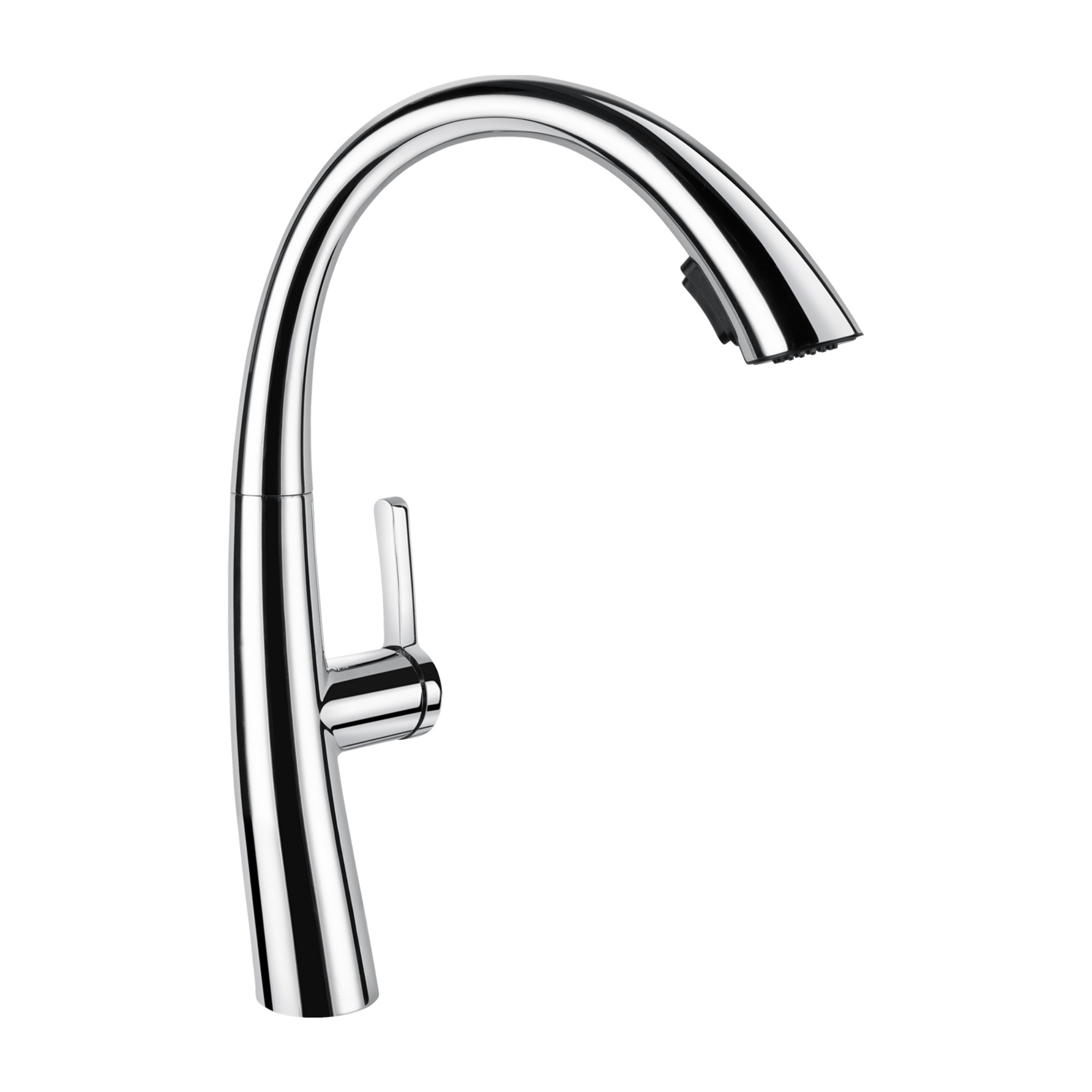 Brass 2 Spray Pattern Pull Out Kitchen Laundry Sink Basin Mixer Tap 360° Swivel Spout Deck-mounted Vanity Faucet Chrome/Black/Yellow Gold