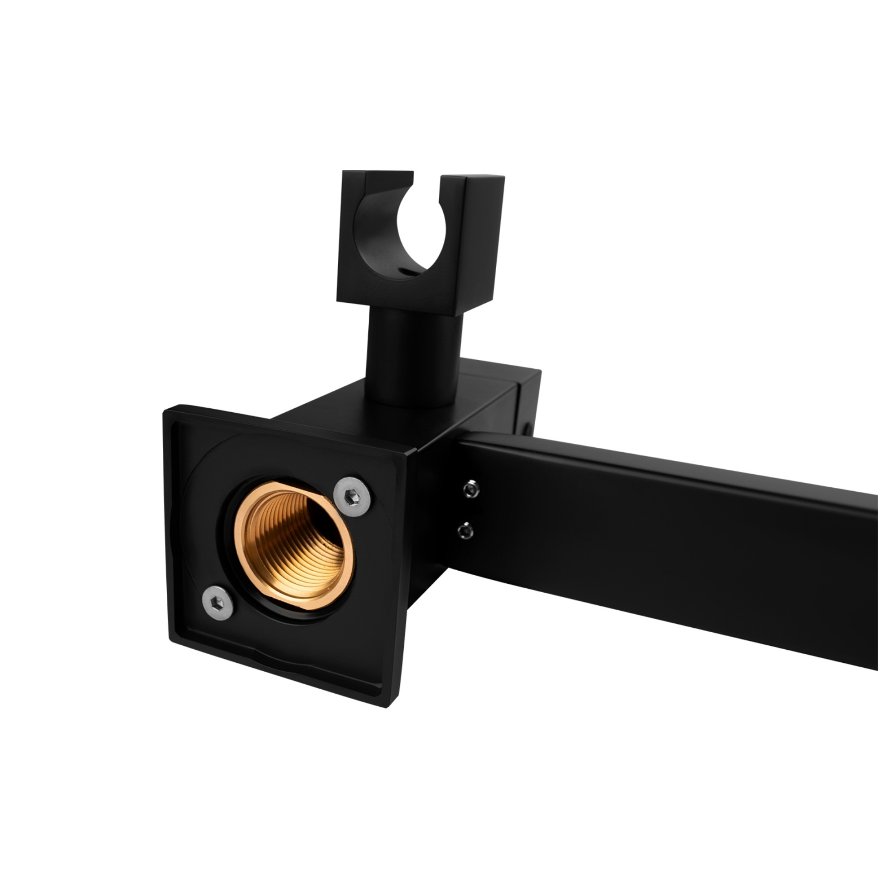 Rectangle 12“ Rainfall Shower Head Set Chrome Twin Shower 3 Function Hand-held Shower Head Shower Arm