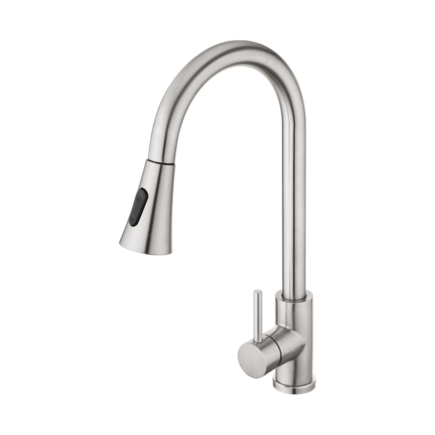 2 Function Pull-Out Kitchen Sink Mixer Tap Stainless Steel 360° Swivel