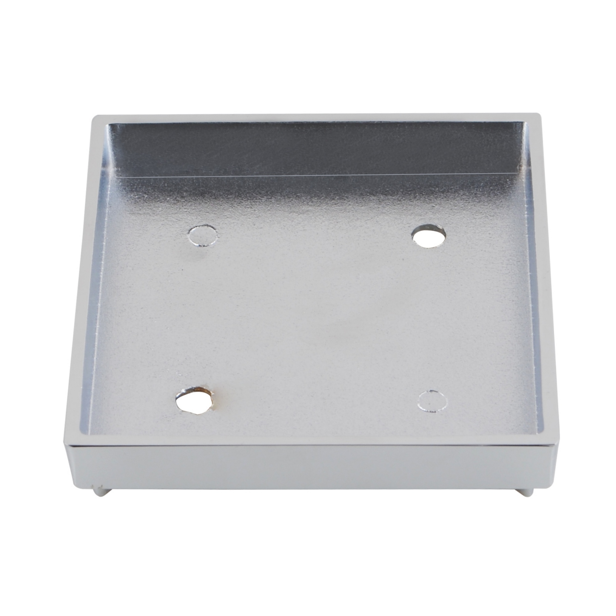 115mm Solid Brass Tile Insert Shower Floor Waste Bathroom Square Great Drain Water Outlet Chrome/Brushed Chrome