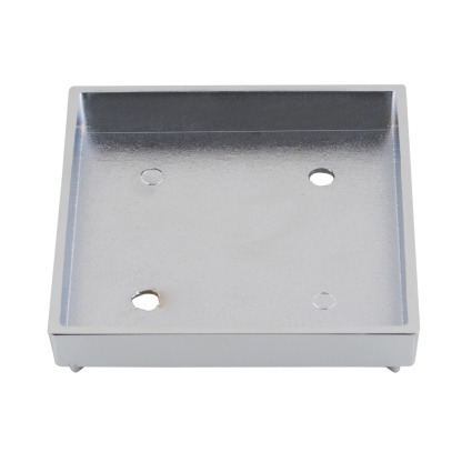115mm Solid Brass Tile Insert Shower Floor Waste Bathroom Square Great Drain Water Outlet Chrome/Brushed Chrome