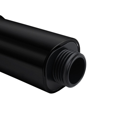 Round Stainless Steel Bathroom Hand-Held Shower Head Douche Toilet Bidet Spray Kit Shattaf 1.2m Hose Chrome/Black