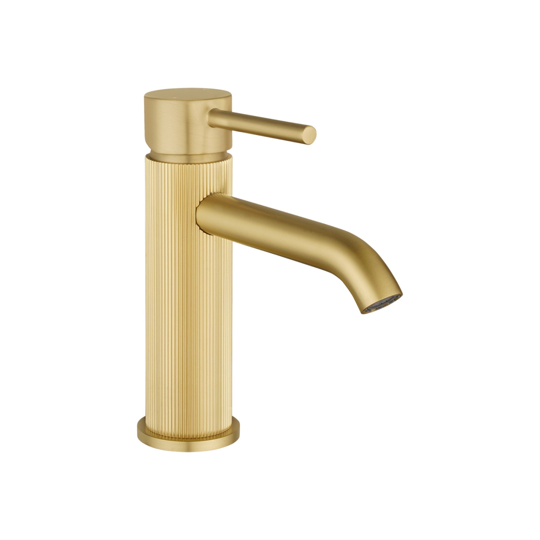 Bathroom Round Brass Basin Mixer Tap Laundry Sink Vanity Pin Lever Knurled Faucet Chrome/Brushed Yellow Gold/Gunmetal Grey