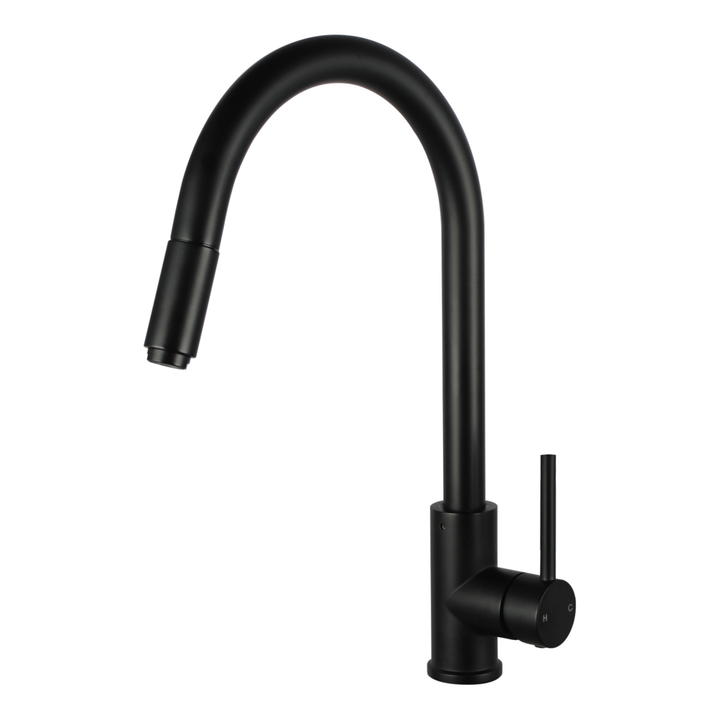 360° Swivel Pull Out Spout Kitchen Mixer Tap Kitchen Basin Sink Faucet Chrome / Matte Black / Brushed Yellow Gold