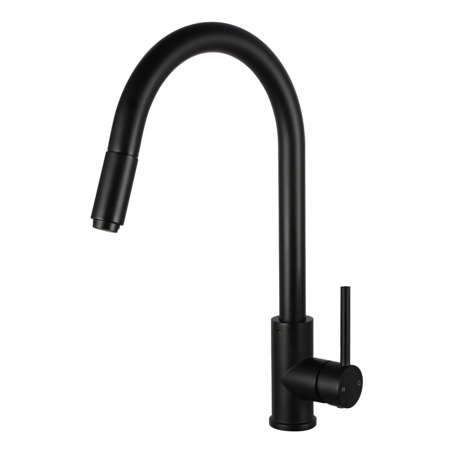 360° Swivel Pull Out Spout Kitchen Mixer Tap Kitchen Basin Sink Faucet Chrome / Matte Black / Brushed Yellow Gold