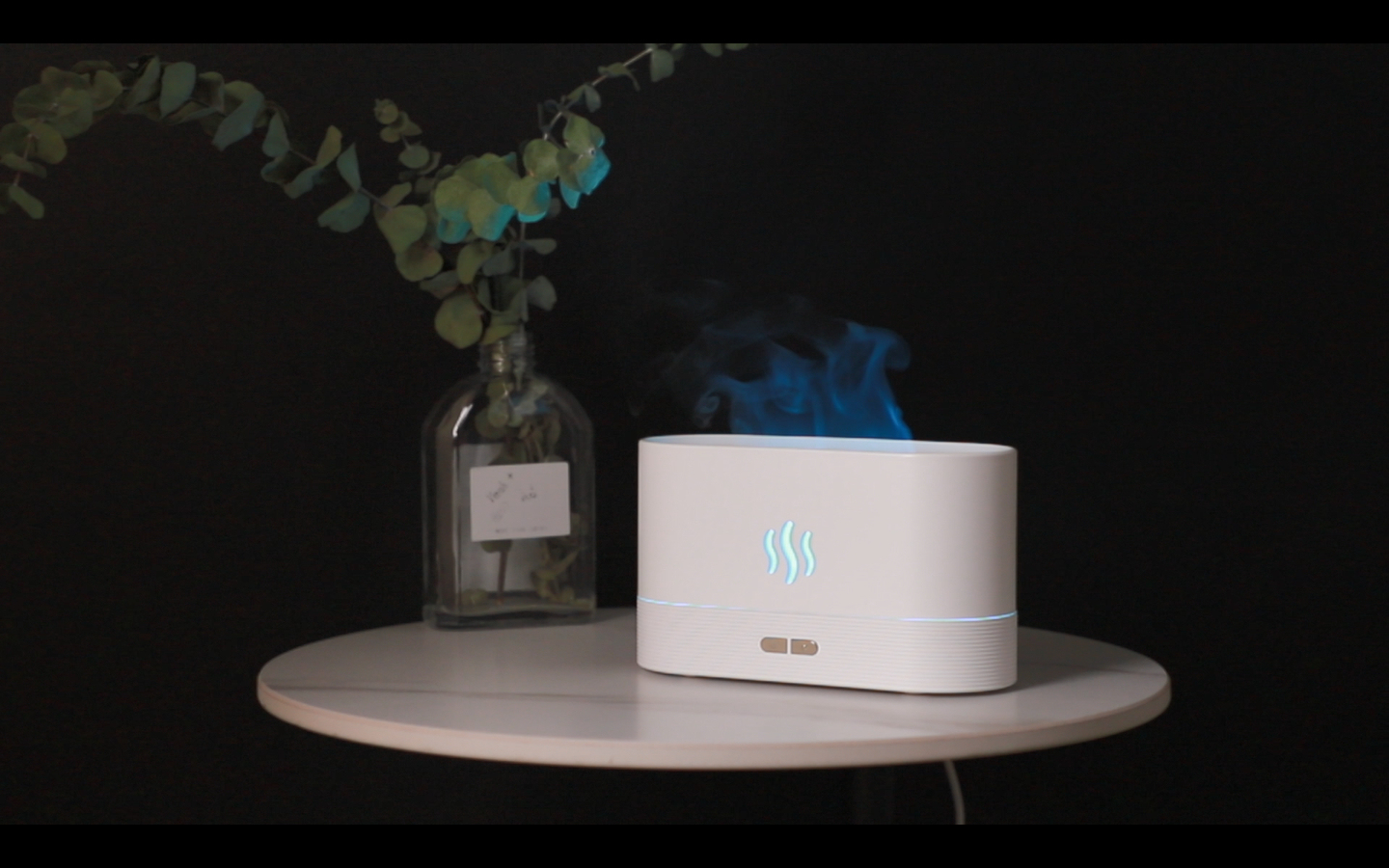 Aromatherapy Diffuser 7 Colours LED Light Ultrasonic Oil Humidifier Air Purifier