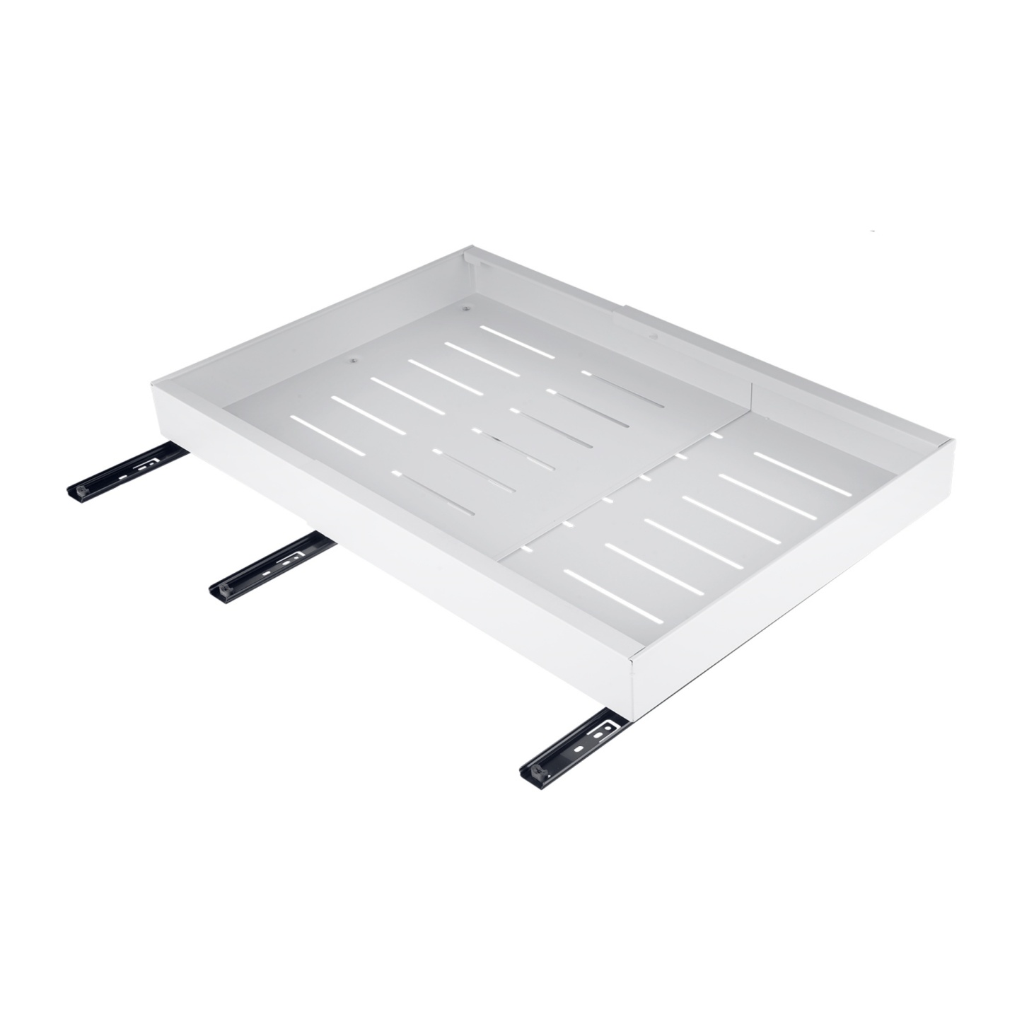 43-68cm Pull-Out Kitchen Extendable Steel Cabinet Tray Sliding Drawer Rack Holder