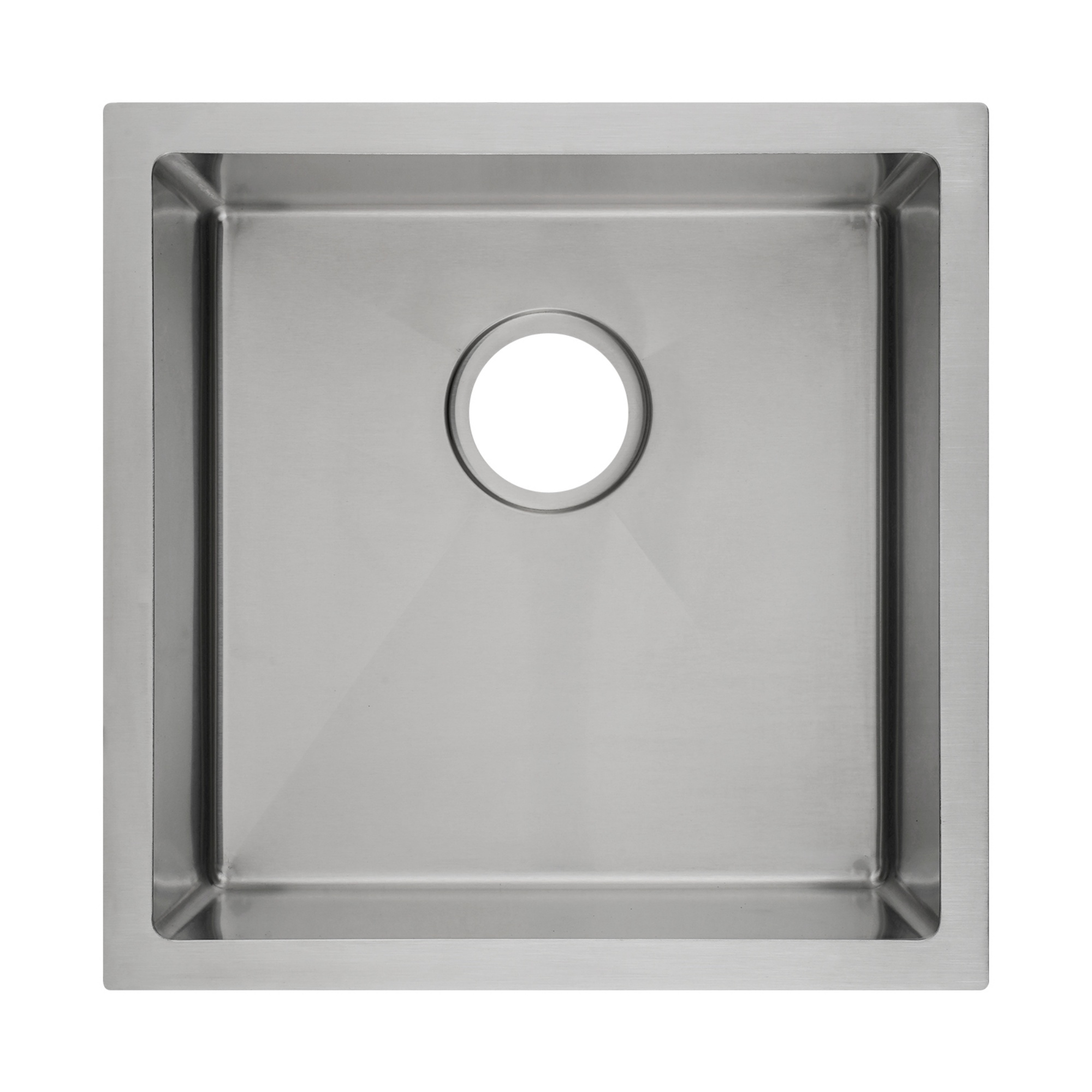 440x440mm Single Stainless Steel Kitchen Sink Smart Hand Free Drainage Top/Flush/Under Mount Satin Brush/Nano Black/Yellow Gold