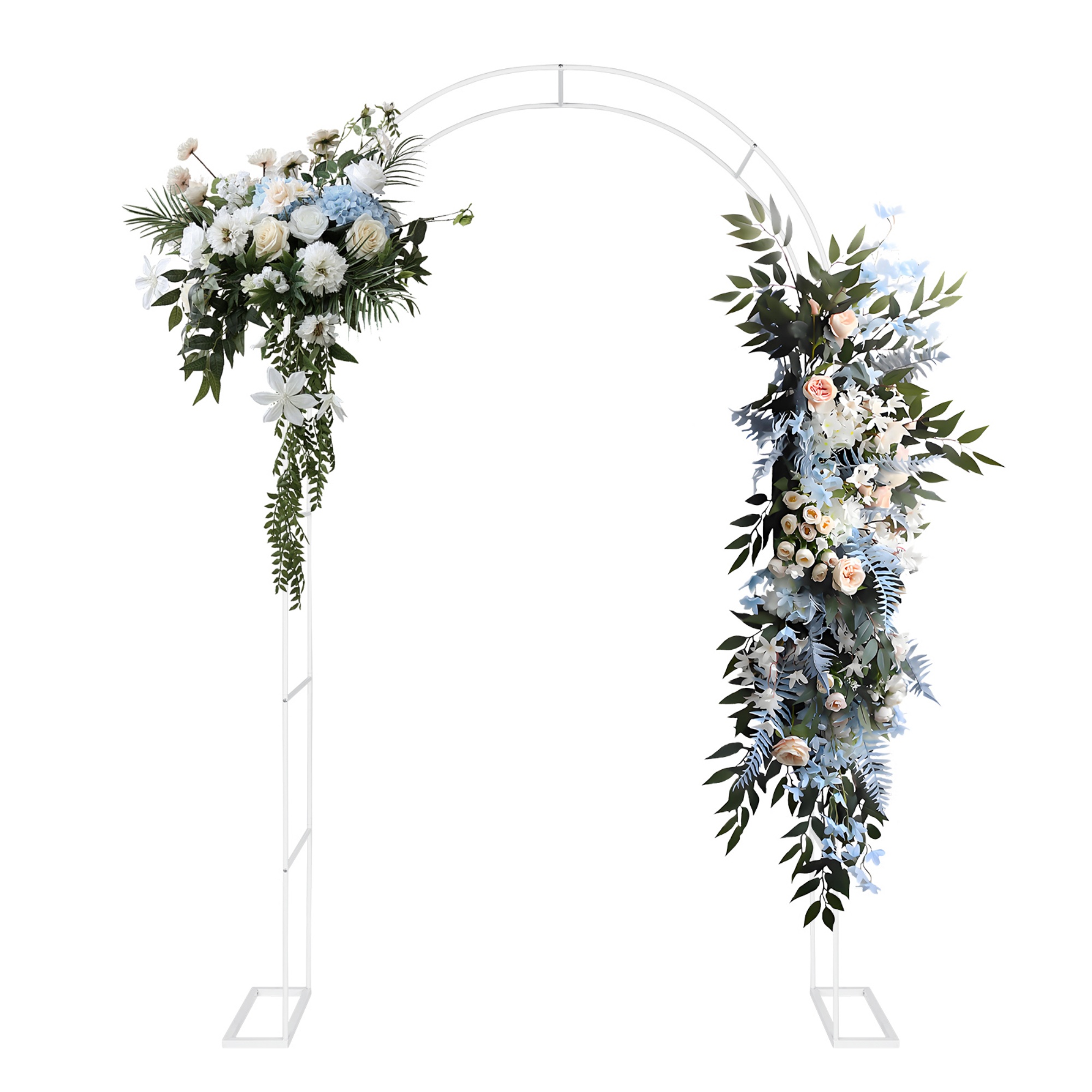 Garden Arch Wedding Party Balloon Decoration Archway Climbing Flower Plants Arbour Vine Stand Trellis White/Black/Dark Green