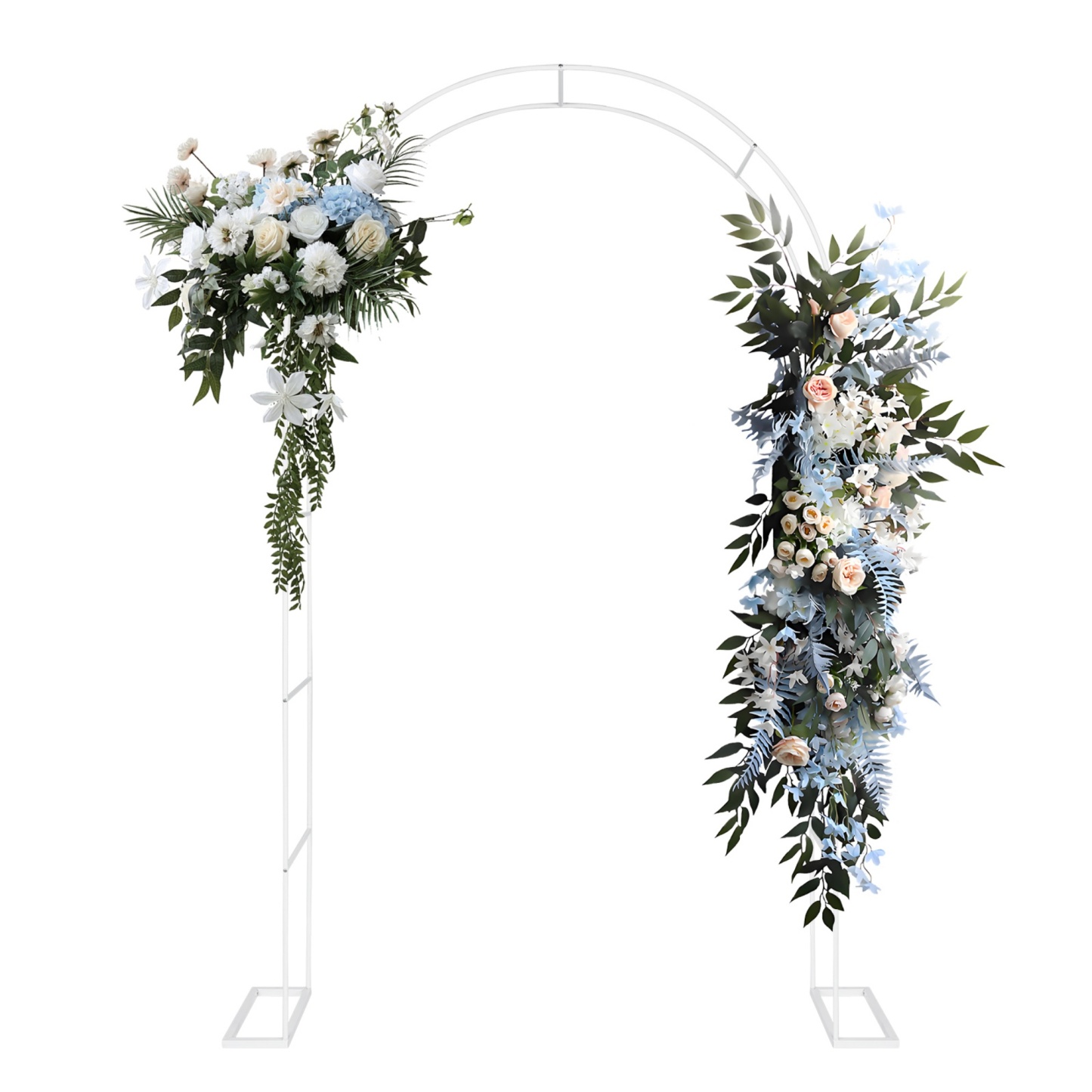 Garden Arch Wedding Party Balloon Decoration Archway Climbing Flower Plants Arbour Vine Stand Trellis White/Black/Dark Green