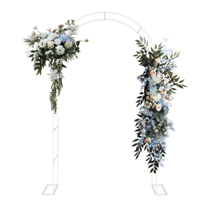 Garden Arch Wedding Party Balloon Decoration Archway Climbing Flower Plants Arbour Vine Stand Trellis White/Black/Dark Green