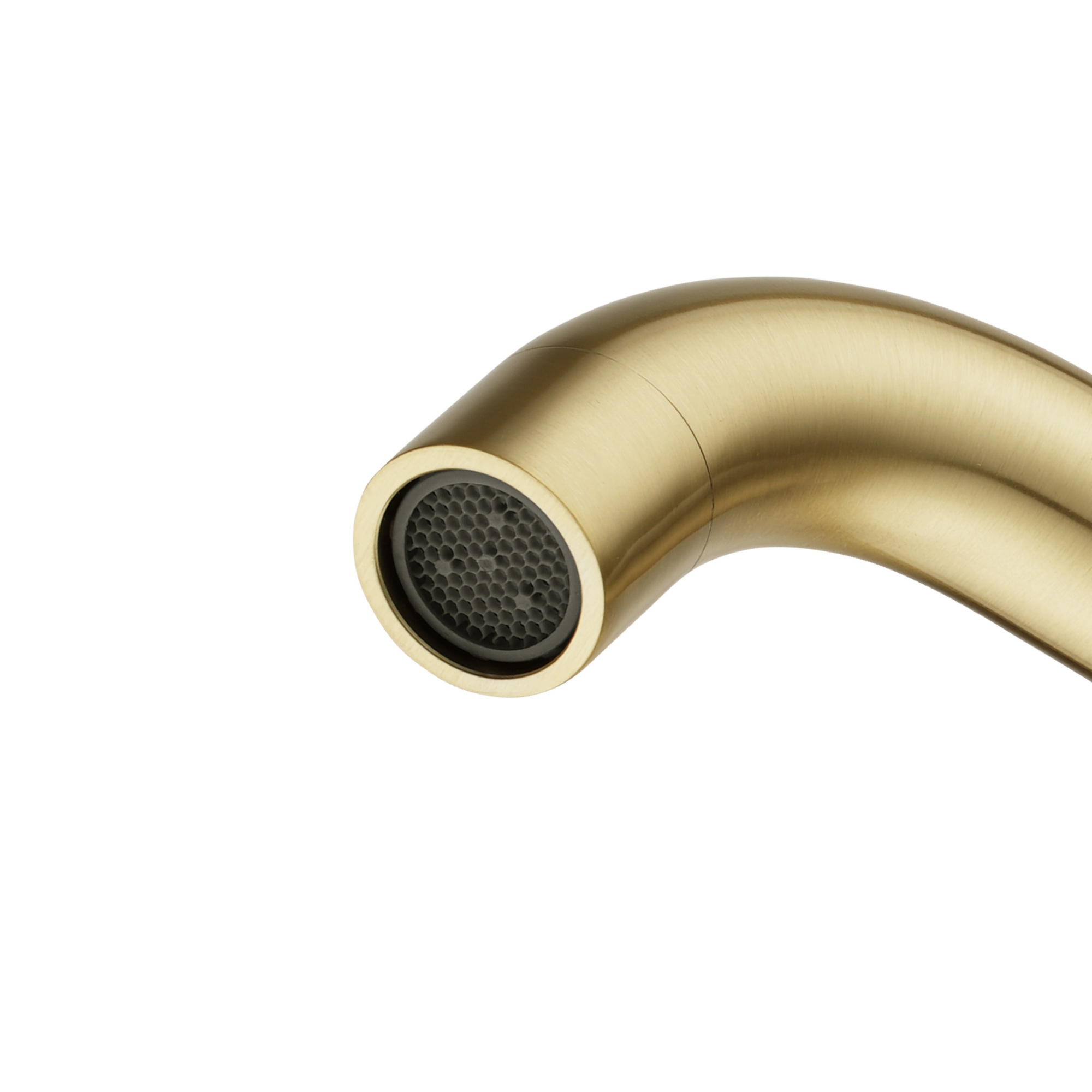 Round Brass Bathroom Basin Sink Vanity Wall Mounted Outlet Bathtub Shower Water Spout Chrome/Black/Brushed Yellow Gold